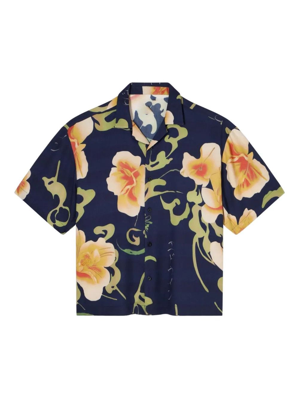 Other Floral-Print Short-Sleeved Shirt Size US S / EU 44-46 / 1 - 1 Thumbnail