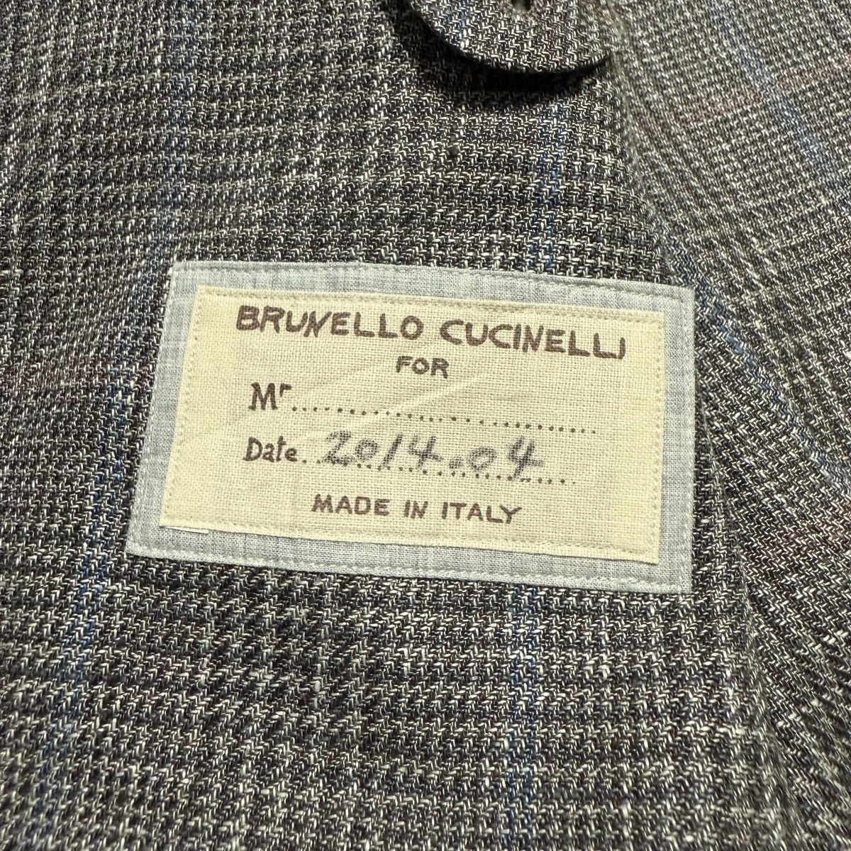 Brunello Cucinelli Brunello Cucinelli Linen Wool Blazer Size 48R - 5 Thumbnail