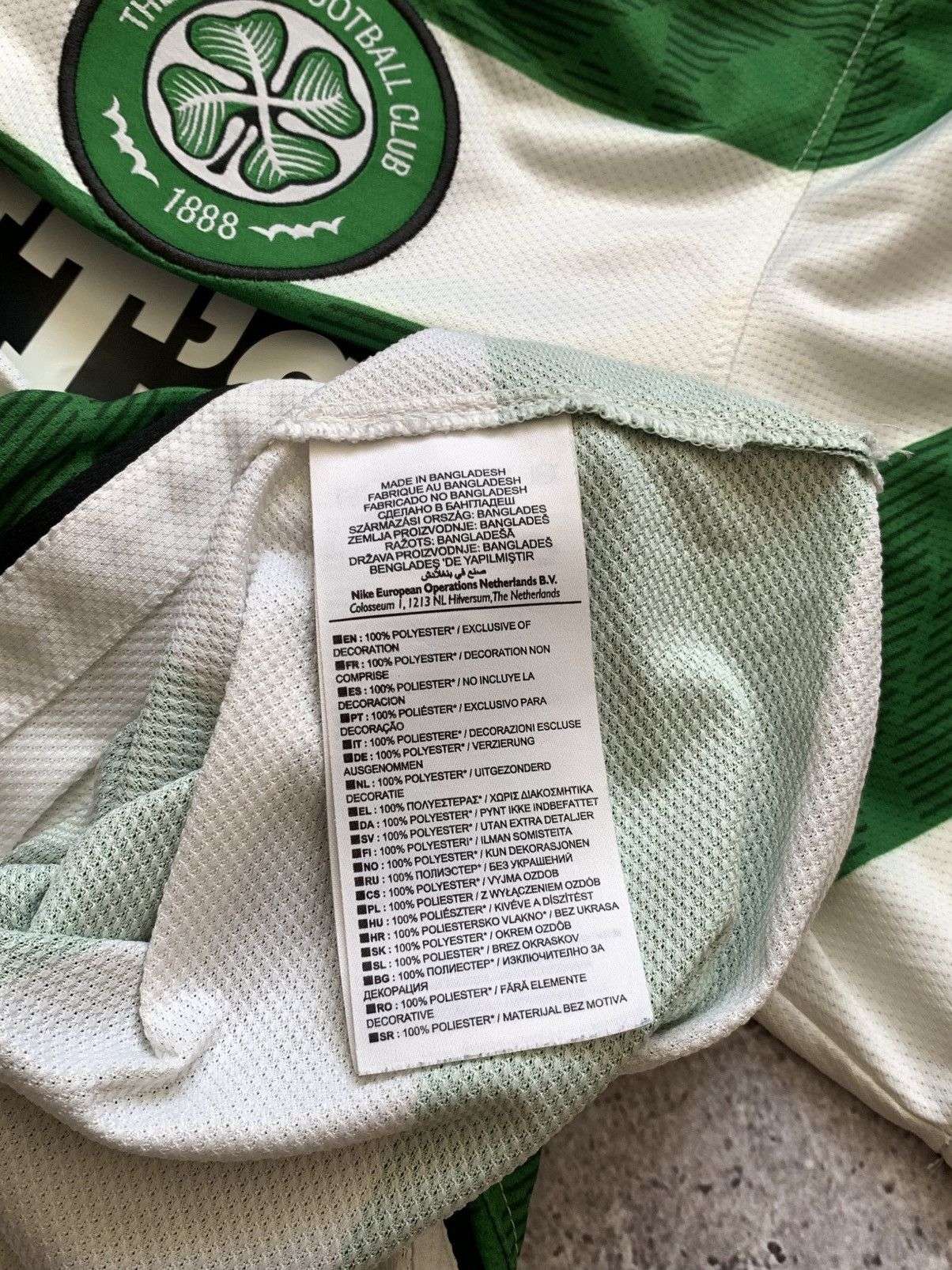 Nike 🔥NIKE CELTIC 2010/2011 HOME SOCCER BLOCKCORE JERSEY SHIRT Size US M / EU 48-50 / 2 - 15 Thumbnail