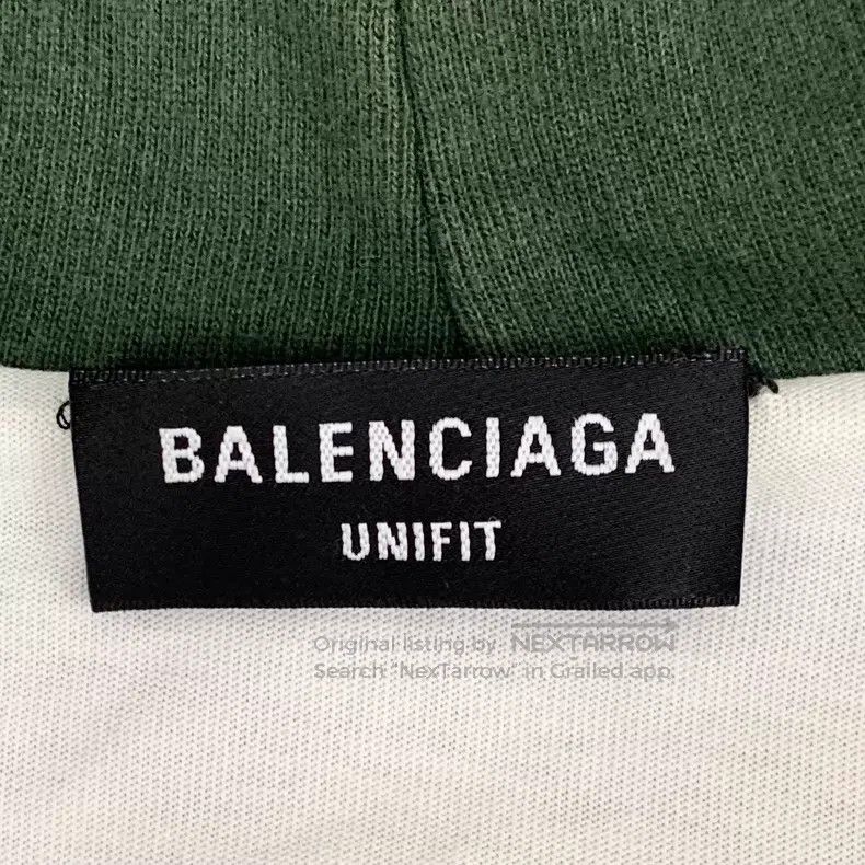 Balenciaga Balenciaga Military green logo letter printed hole design Size US M / EU 48-50 / 2 - 6 Thumbnail