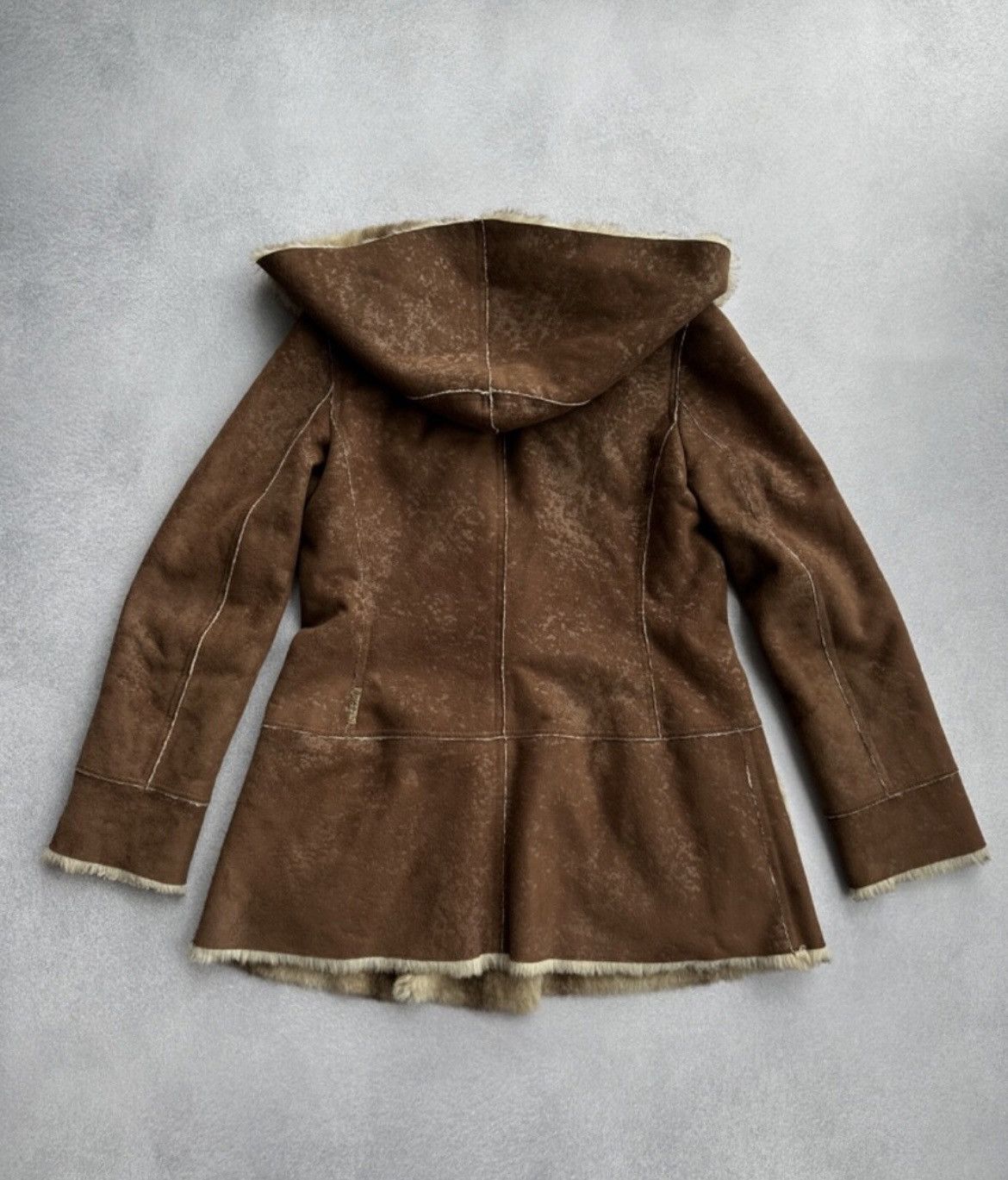 Other Vintage Armani Jeans Sheepskin Fur Woman Jacket Sz M Size M / US 6-8 / IT 42-44 - 5 Thumbnail