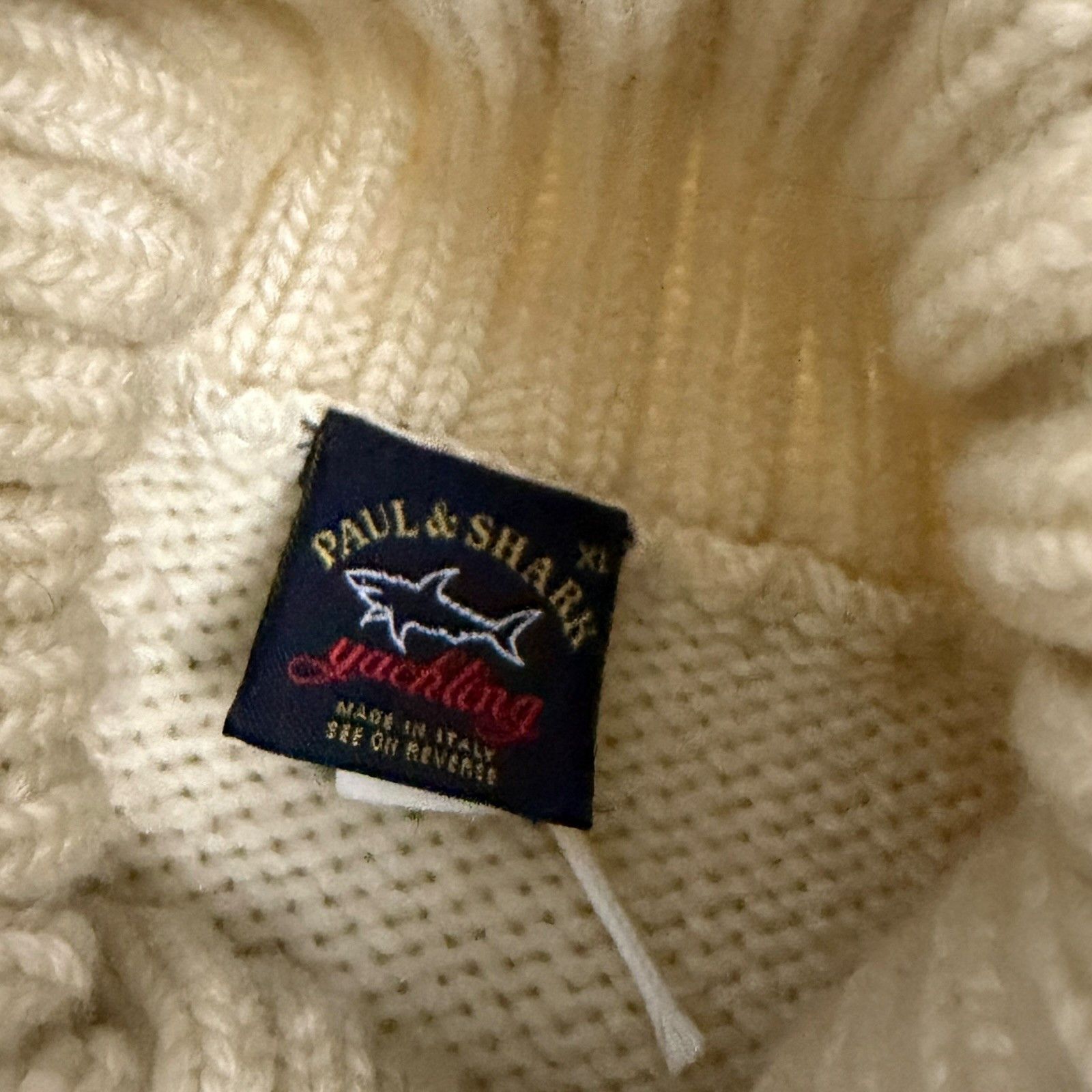Paul & Shark $1,000 PAUL & SHARK Yachting Wool Sweater Turtleneck Large Size US L / EU 52-54 / 3 - 4 Thumbnail