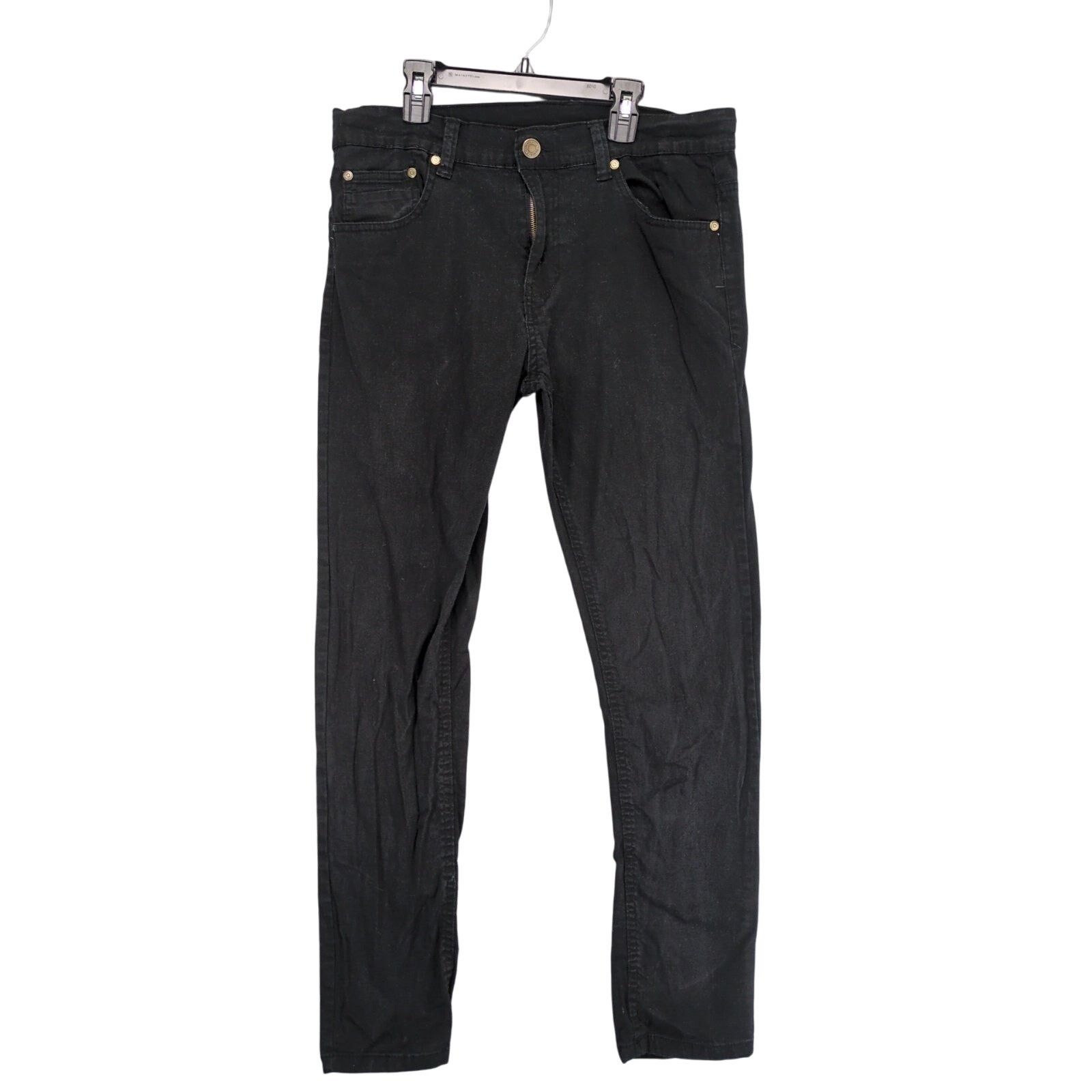Phat Farm Vtg Y2K Phat Farm Men's 34x32 Black Stretch Denim Slim Jeans Size US 34 / EU 50 - 1 Thumbnail
