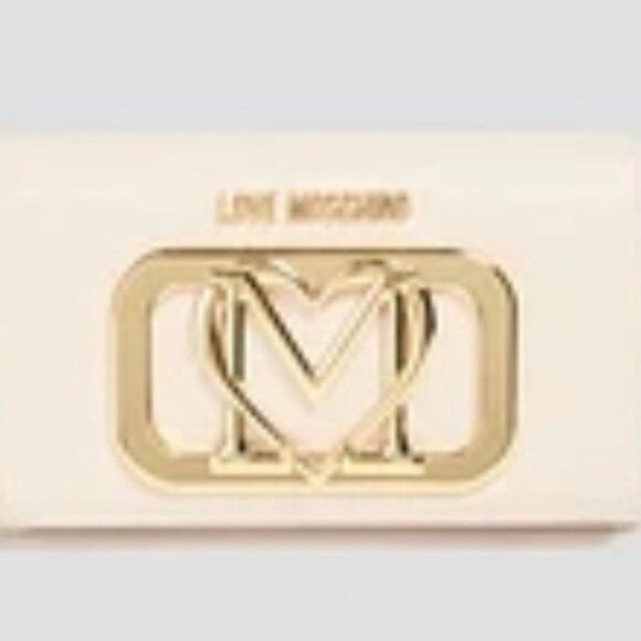 Moschino Love Moschino Gold Rush embellished faux leather wallet Size ONE SIZE - 6 Thumbnail