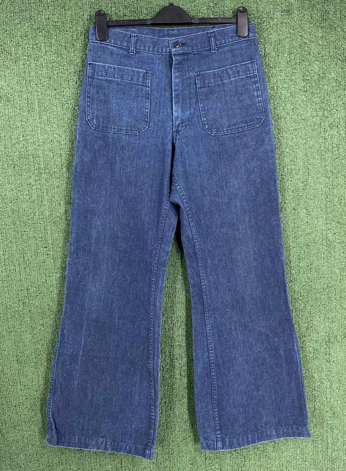 Other VTG 80’s Coastal Flare Utility Sailor Jeans Mens Sz 30 Size US 30 / EU 46 - 1 Thumbnail