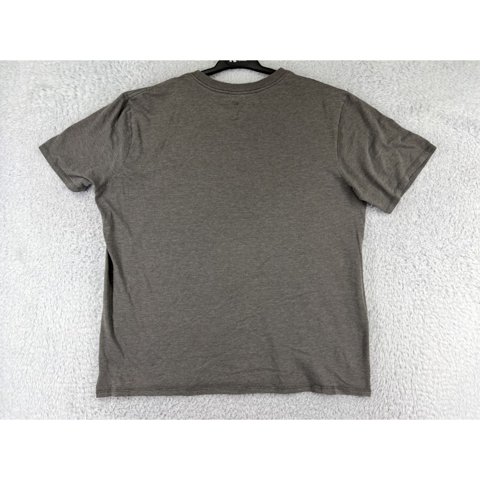 Nike Nike Shirt Mens XL Gray Swoosh Just Do It Vintage Look Crew Logo Basic T‑Shirt Sports Activewear Casual Mens Size US XL / EU 56 / 4 - 2 Thumbnail