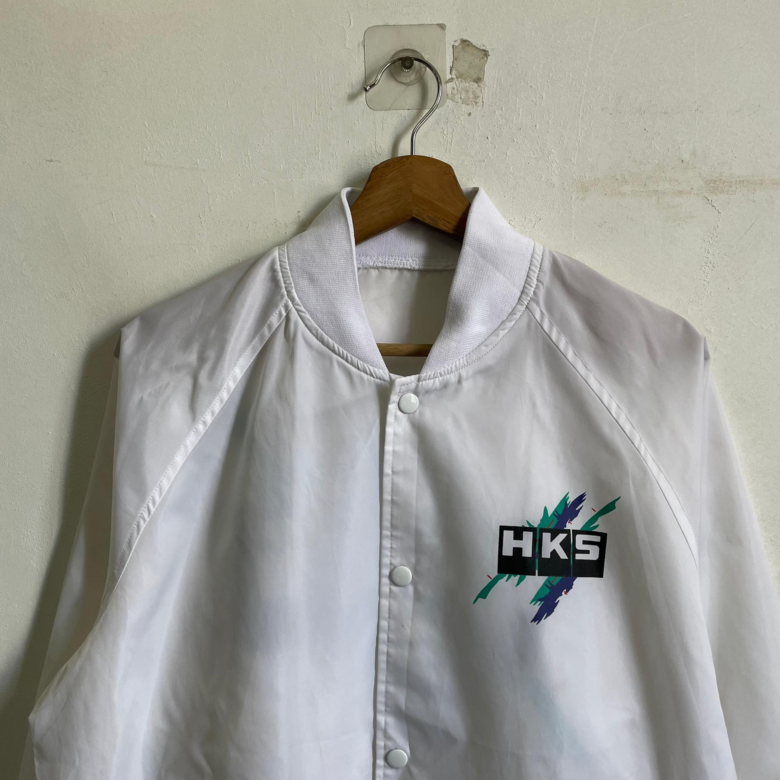 Japanese Brand × Vintage HKS Spill Oil Vintage Jacket Size US L / EU 52-54 / 3 - 3 Thumbnail