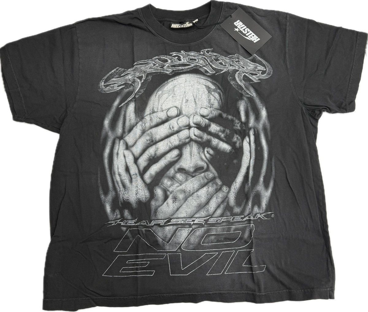 HELLSTAR Hellstar No Evil T-shirt Size US XXL / EU 58 / 5 - 1 Thumbnail