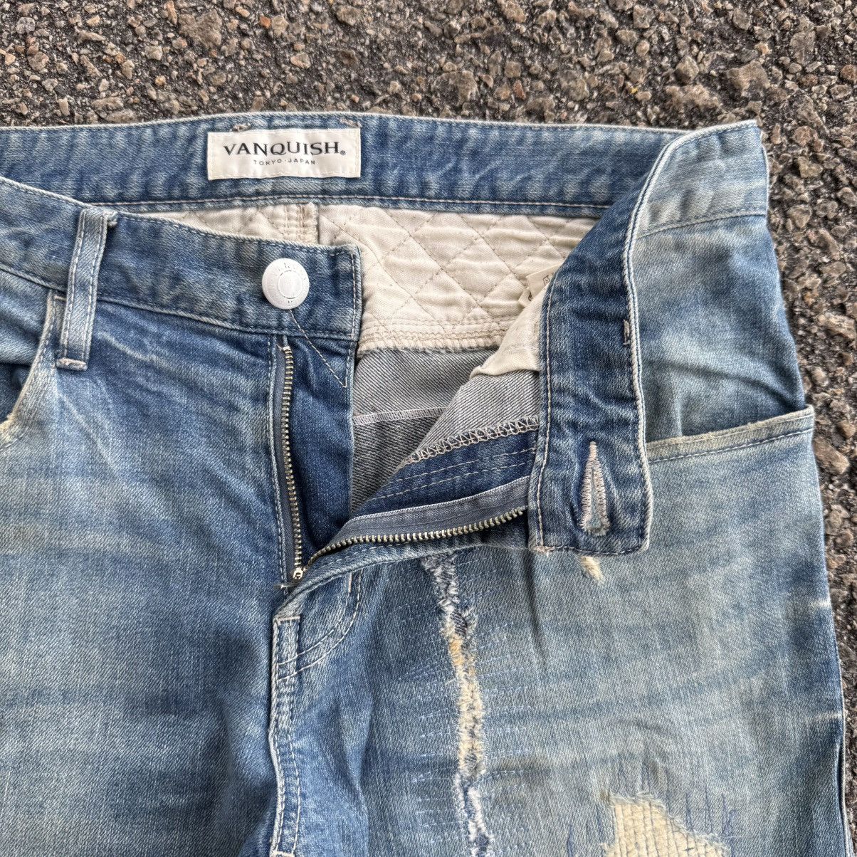 Vanquish VINTAGE VANQUISH SKINNY BIKER JEAN DENIM PANTS Size US 31 - 8 Thumbnail
