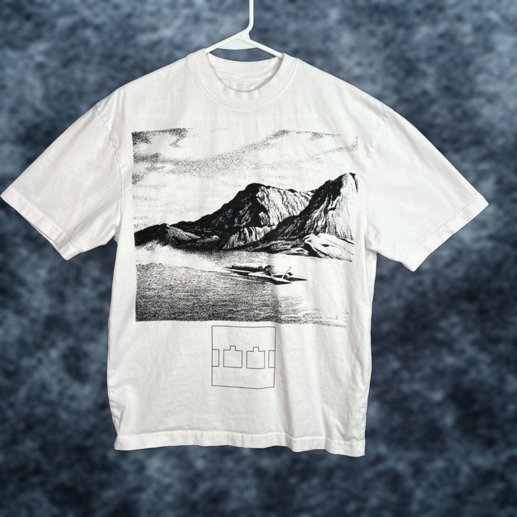 The Trilogy Tapes The Trilogy Tapes White Graphic T-Shirt Mens Small Short Sleeve Size S Size US S / EU 44-46 / 1 - 1 Thumbnail