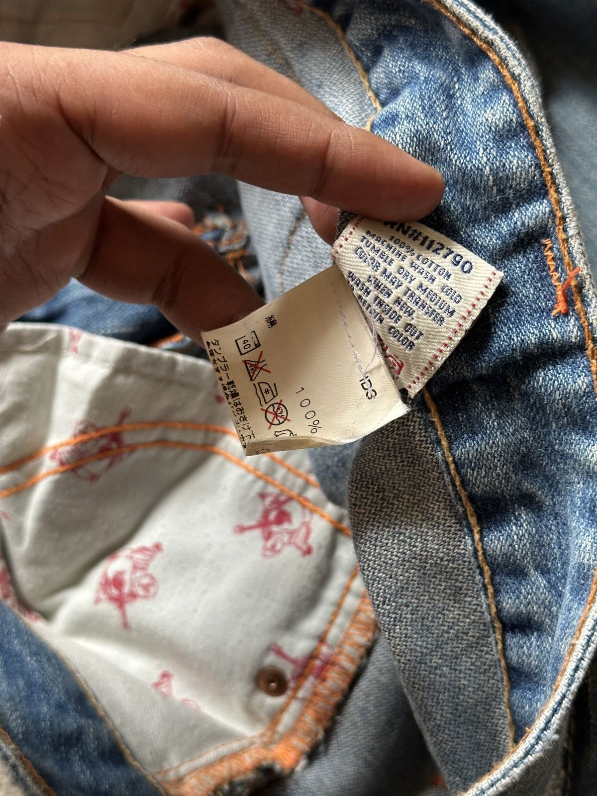 True Religion 2000s True Religion Distressed Flare Jeans Size US 30 / EU 46 - 16 Thumbnail