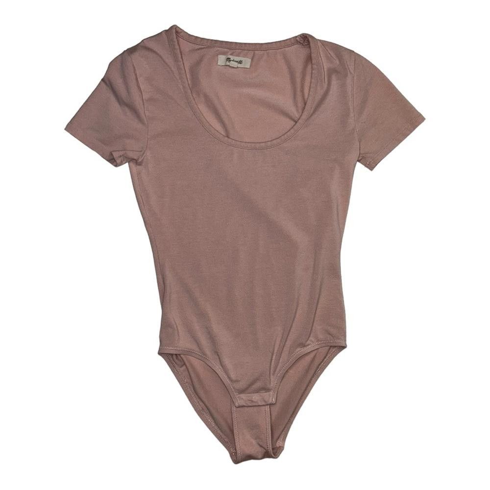 Madewell Madewell l Scoop Neck Short Sleeve Bodysuit Size XS Size XS / US 0-2 / IT 36-38 - 2 Thumbnail
