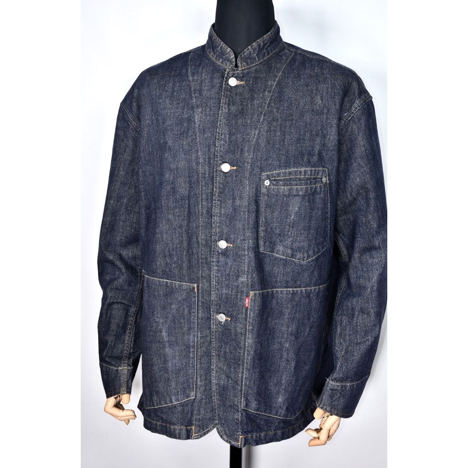 Levi's Levi's 70525 Jacket Denim Chore XL Regular Blue Denim Jacket Men Chest 65 cm Length 81 cm Length Sleeve 66 cm Vintage: No Size US XL / EU 56 / 4 - 2 Thumbnail