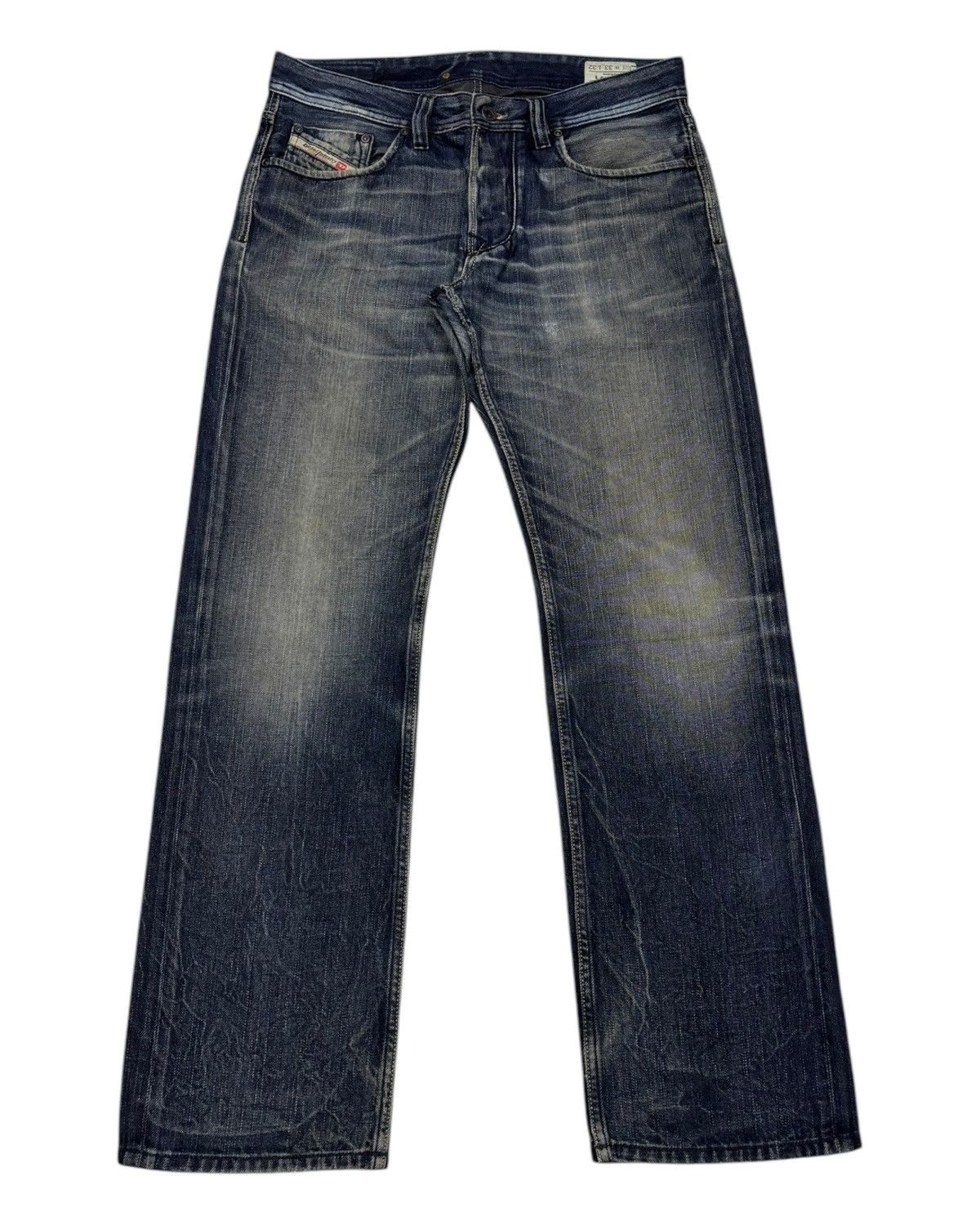 Diesel BAGGY🔥DIESEL DISTRESSED BAGGY DENIM JEANS Size US 33 - 1 Thumbnail