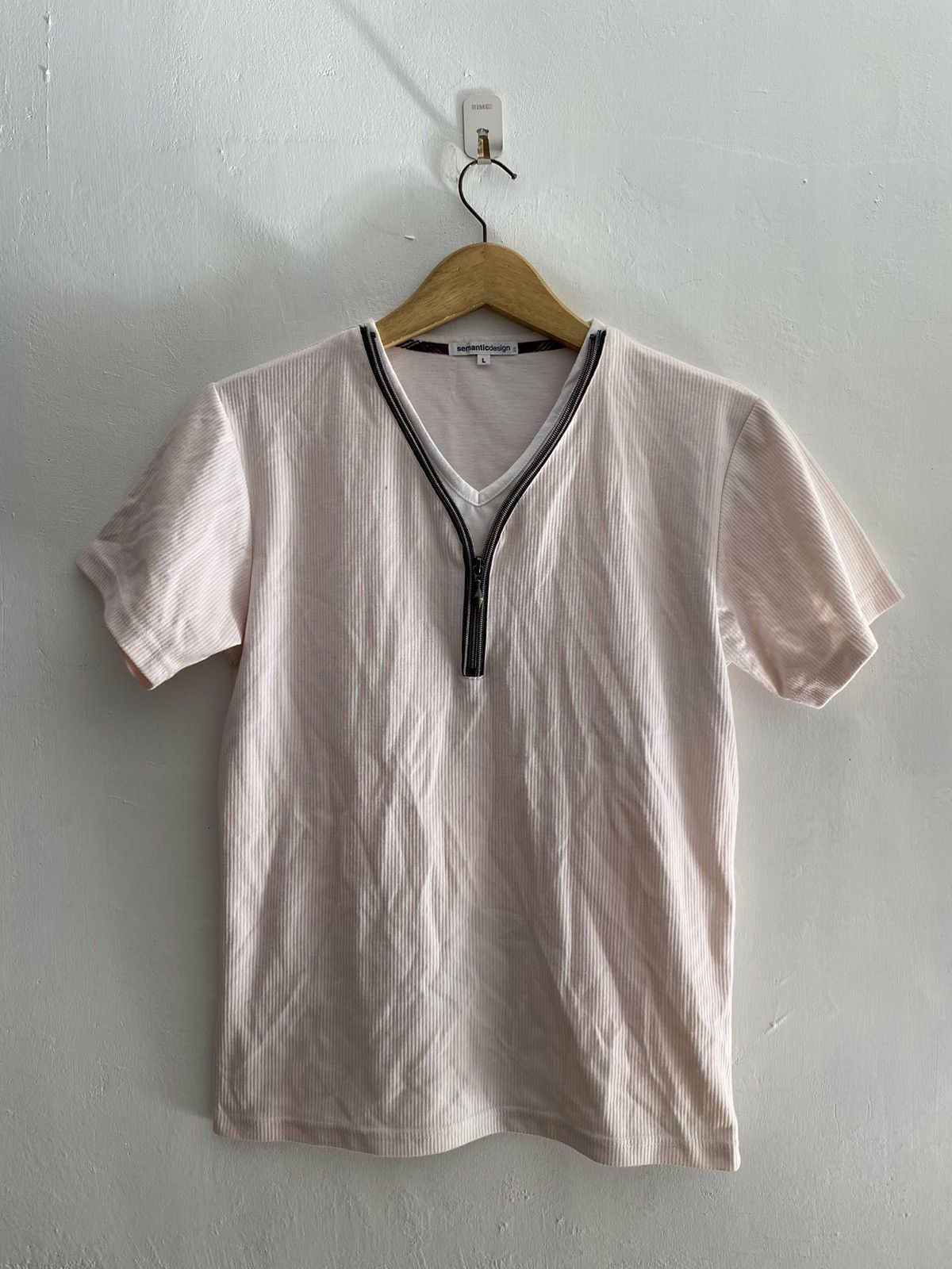 Japanese Brand × Le Grande Bleu (L.G.B.) × semanticdesign Smantic design double colars tshirts Size US L / EU 52-54 / 3 - 1 Thumbnail