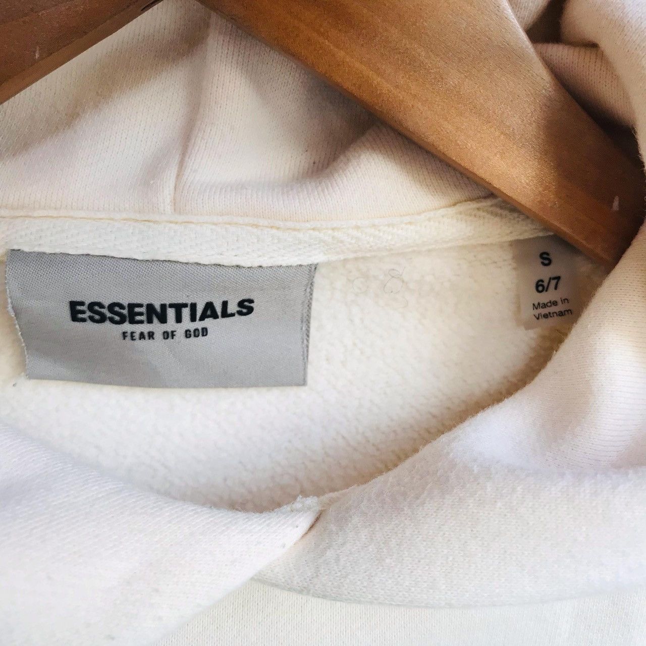 Essentials Essential Fear Of God CropTop Hoodie Size S / US 4 / IT 40 - 8 Thumbnail