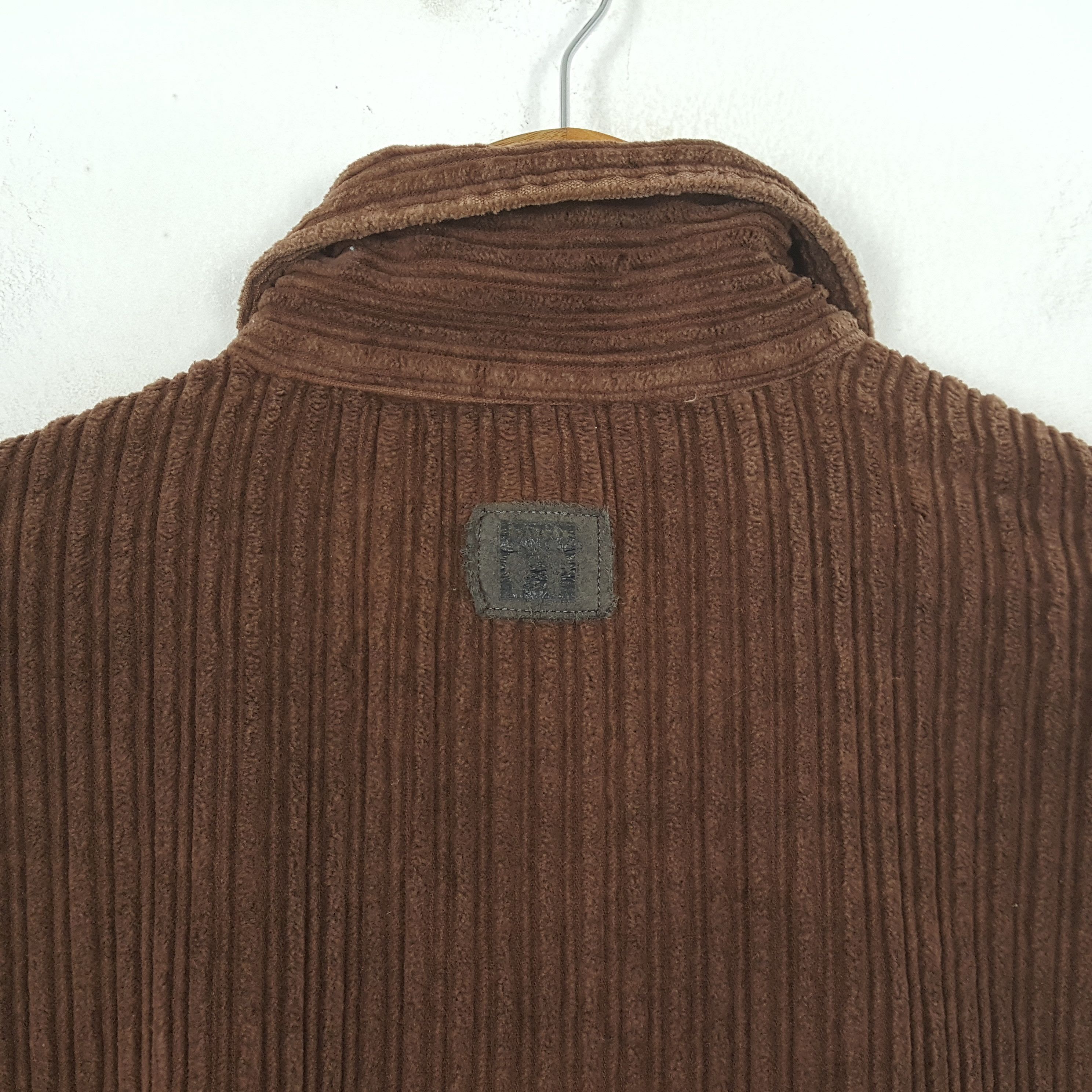 Vintage Vintage BITCH SKATEBOARD Corduroy Style Zipper Jacket Size US XL / EU 56 / 4 - 4 Thumbnail