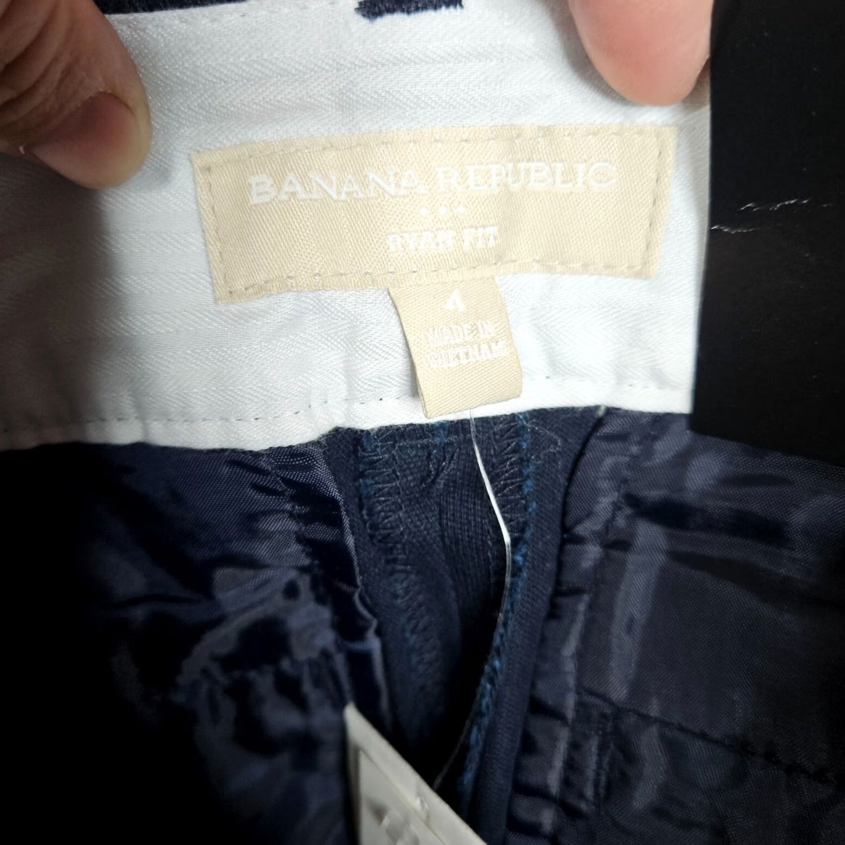 Banana Republic Banana Republic Shorts Women's Size 4 Navy blue Ryan Fit Straight NEW Size 27" / US 4 / IT 40 - 7 Thumbnail