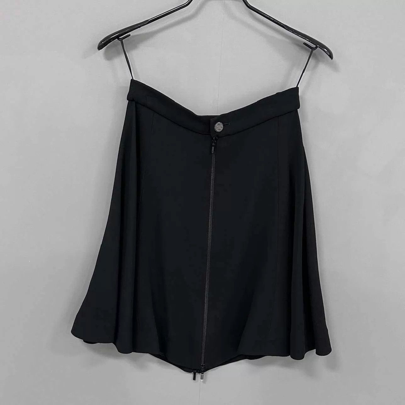 Chanel Chanel blk zipper umbrella hem women's 36 NWT skirt Size 26" / US 2 / IT 38 - 3 Thumbnail