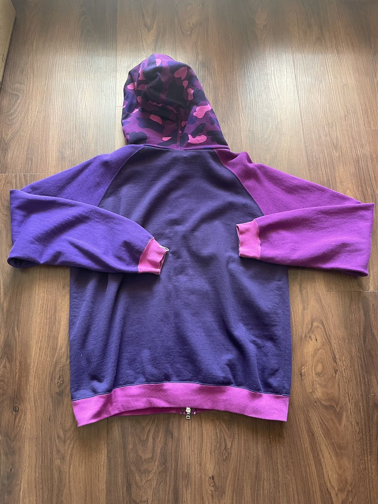Bape × Nigo Crazy Camo Full Zip Hoodie Size US L / EU 52-54 / 3 - 2 Thumbnail