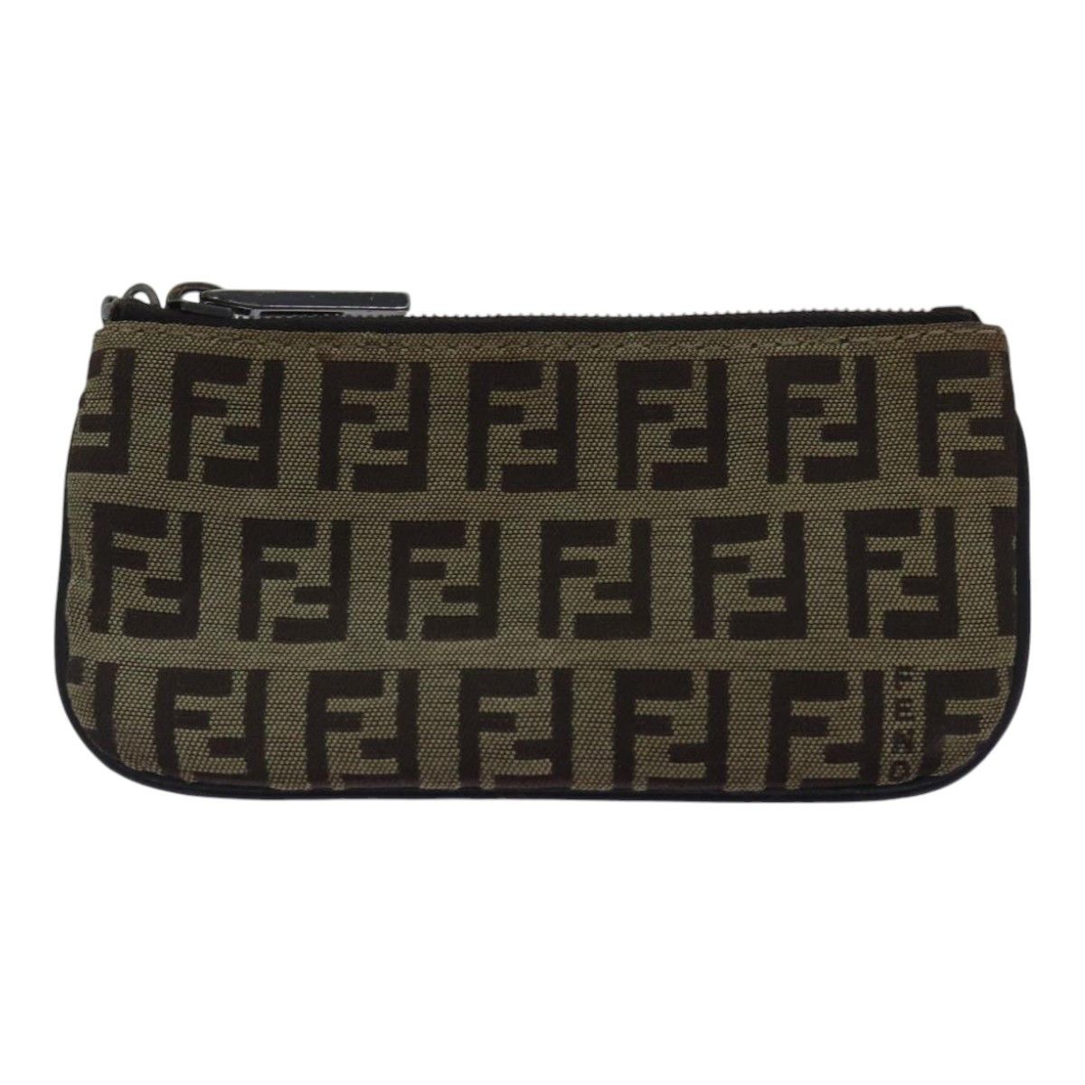Fendi Zucchino Beige Canvas Wallet (Pre-Owned) Size ONE SIZE - 1 Thumbnail
