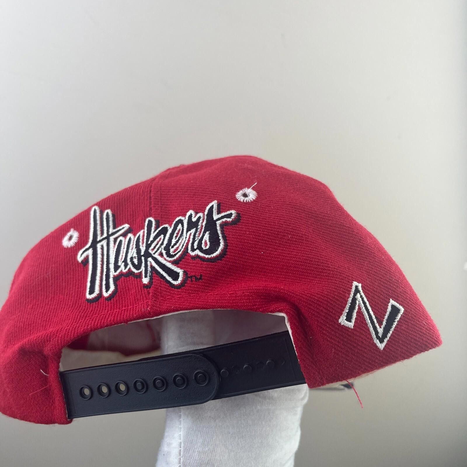 Zephyr Vintage 90s Nebraska Huskers Snapback Hat Zephyr Size ONE SIZE - 3 Thumbnail