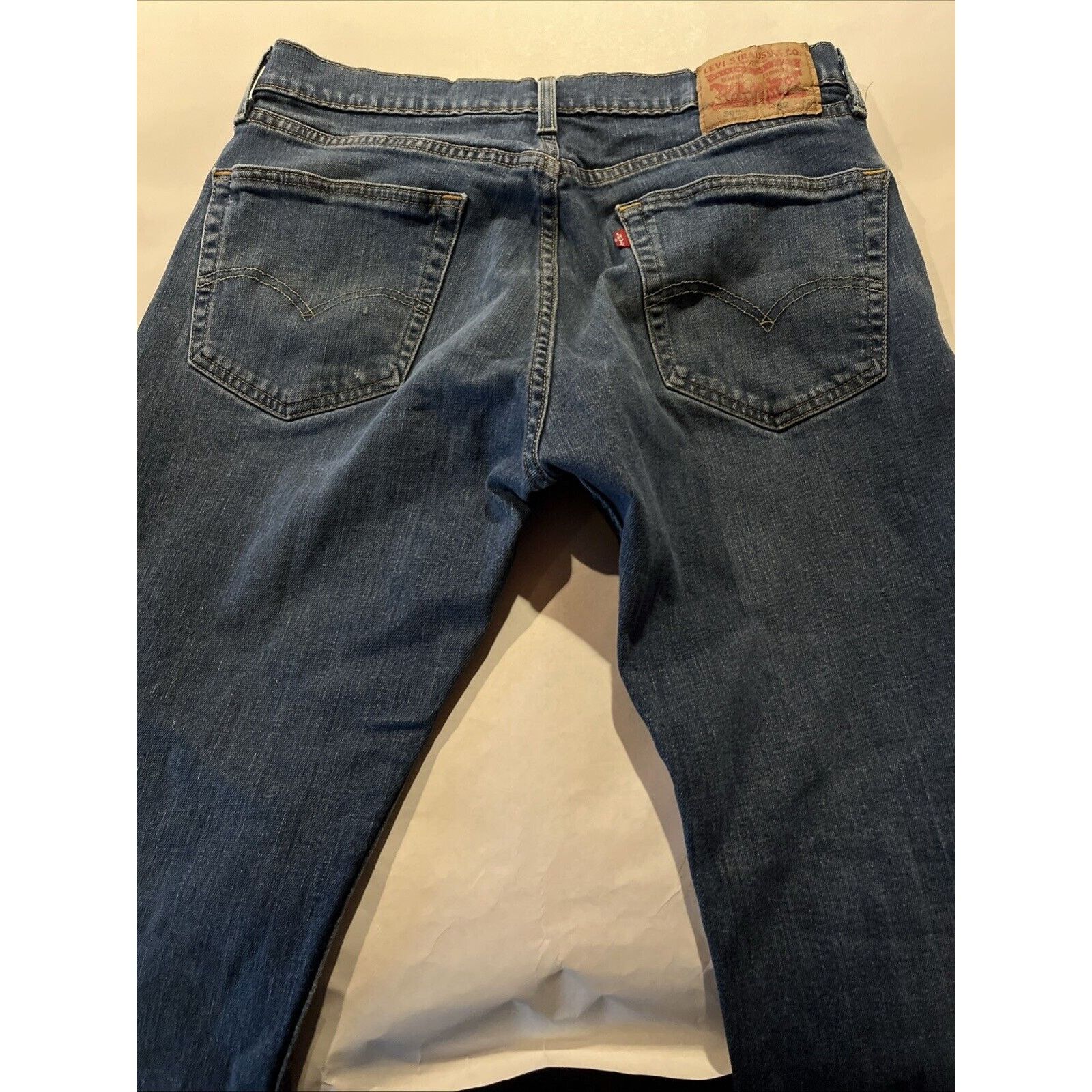 Levi's Levi’s 505 Jeans Men’s 32x32 Reg Straight Denim Cotton Blue Size US 31 - 15 Thumbnail