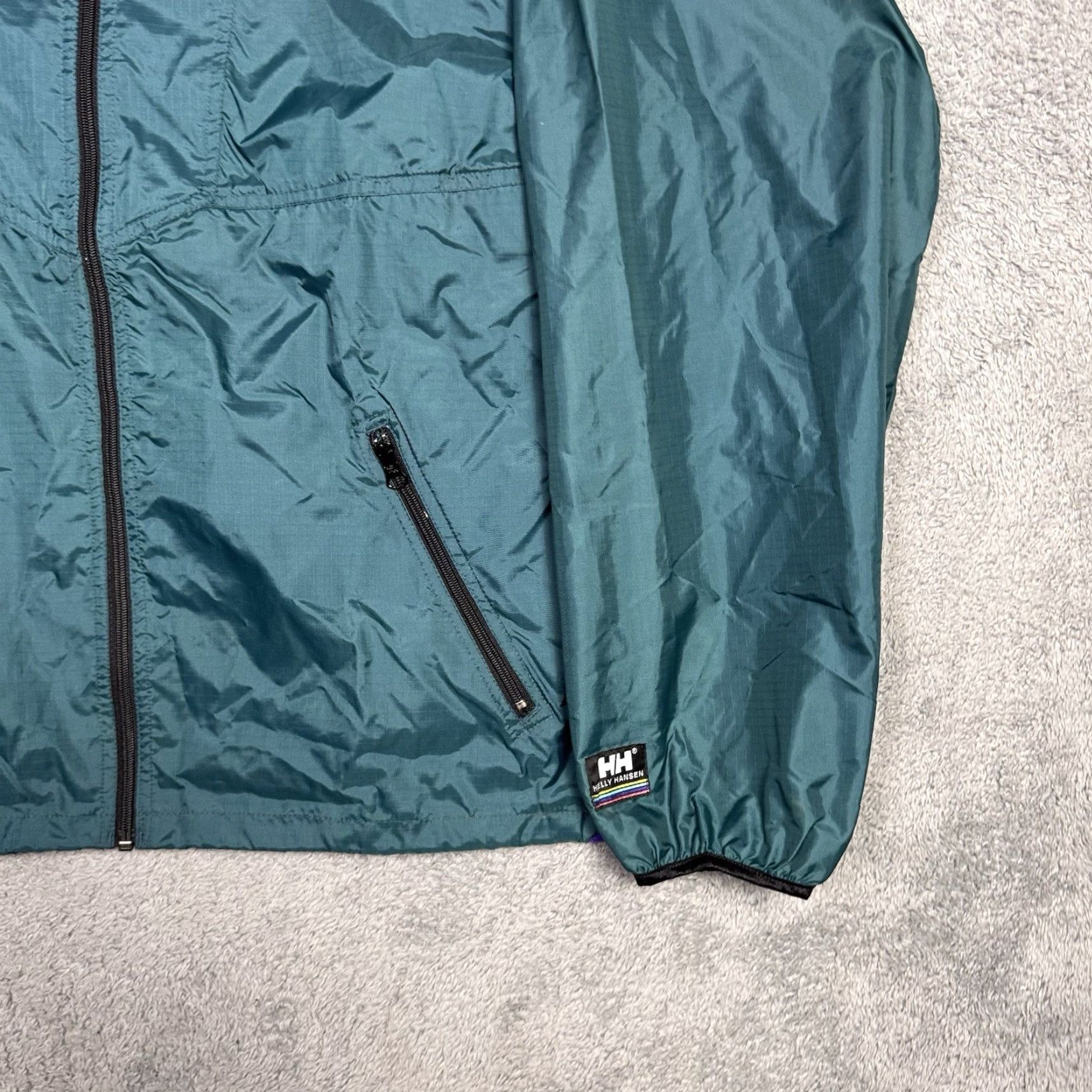 Helly Hansen VINTAGE Helly Hansen Windbreaker Jacket Mens M Ripstop Tech 90s Lightweight Size US M / EU 48-50 / 2 - 2 Thumbnail