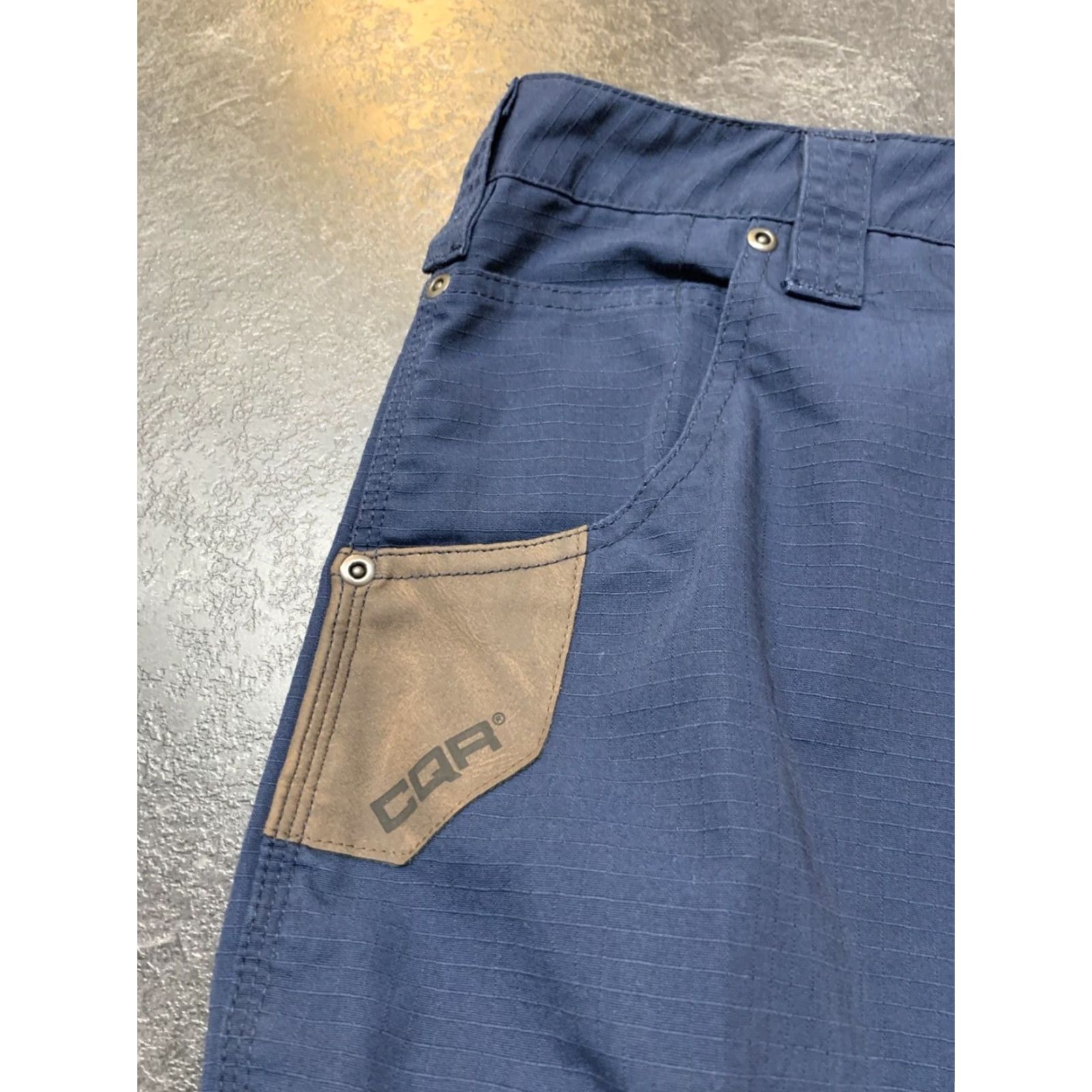 Vintage VINTAGE CQR Cargo Pants Men's 34X34 Blue Tactical Straight Leg Work Pant Size US 32 / EU 48 - 4 Thumbnail