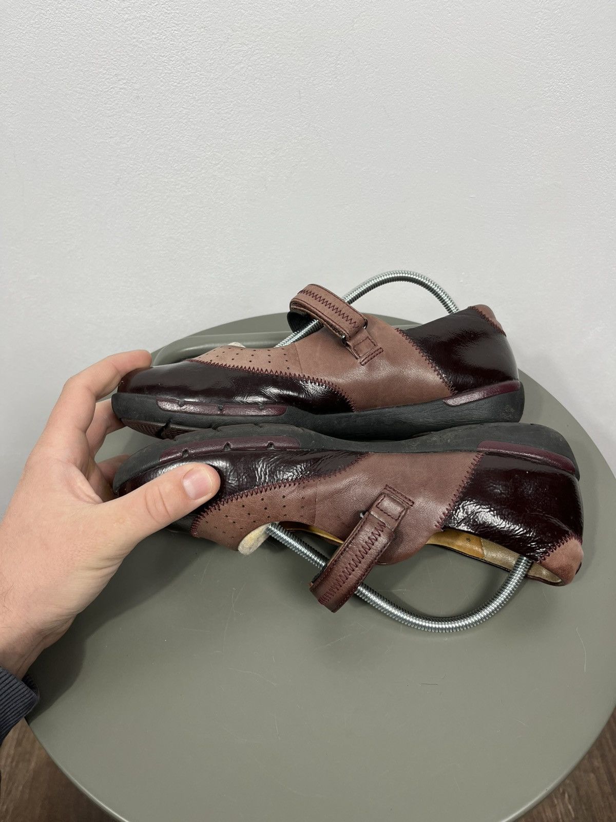 Clarks Clarks Mary Jane Leather Shoes Brown Strap Women EU 39 US 8 Size US 8 / IT 38 - 7 Thumbnail