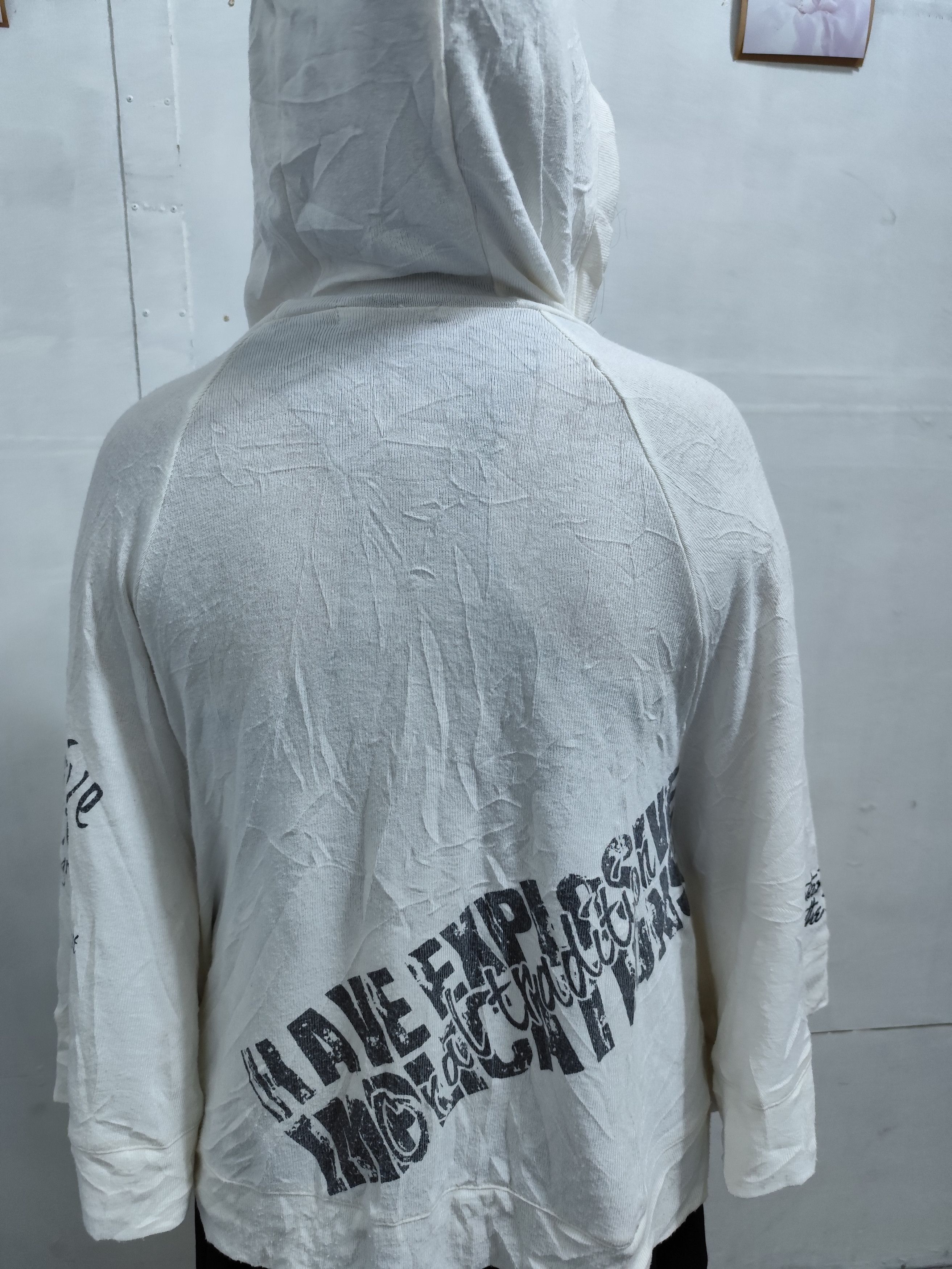 Beauty Beast × If Six Was Nine × Le Grande Bleu (L.G.B.) Ifsixwasnine style ghost of harlem lightweight hood cardigan Size M / US 6-8 / IT 42-44 - 10 Thumbnail