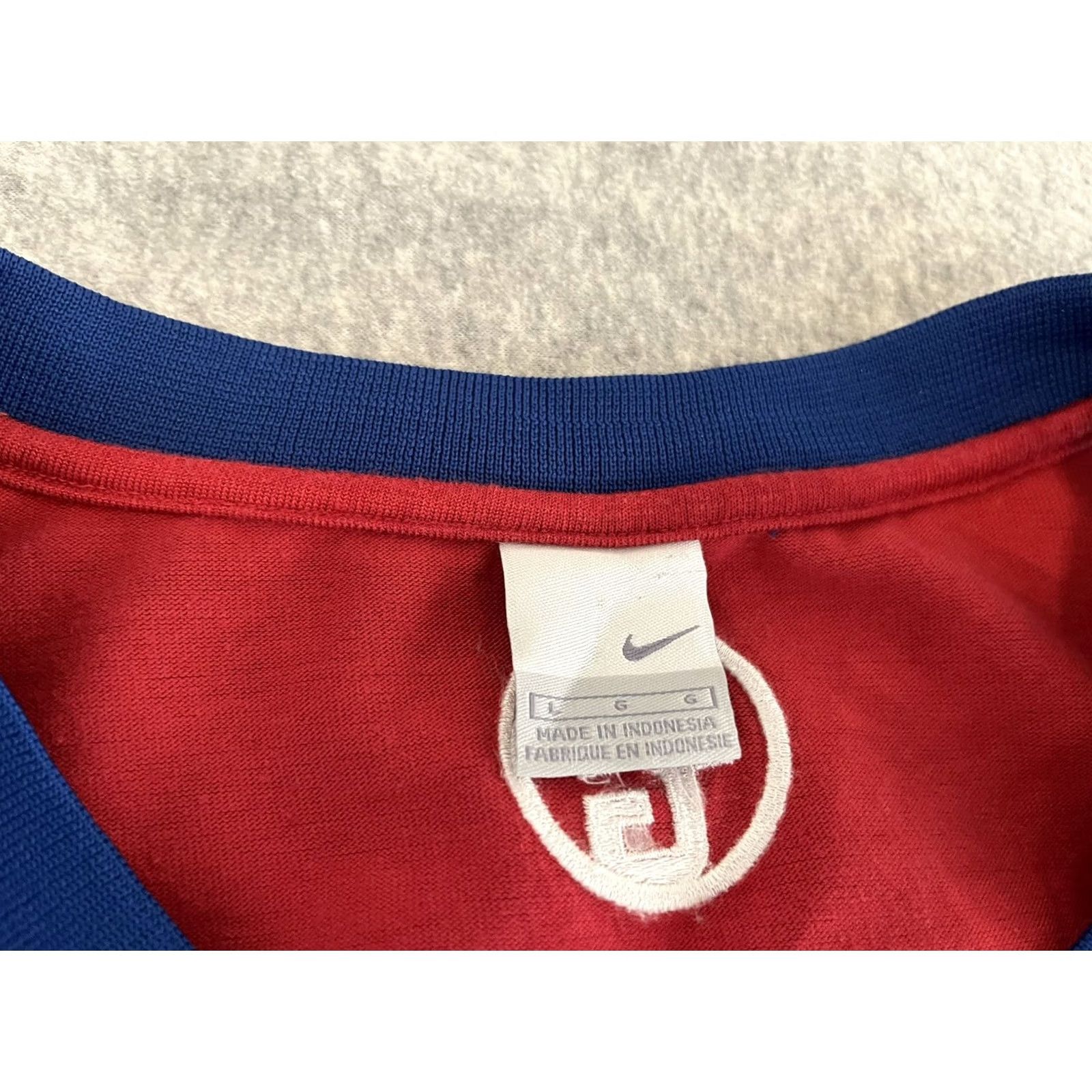 Nike Nike Air Battlegrounds North Philly 16 Susquehanna Basketball Jersey Shirt Large Mens Red Size US L / EU 52-54 / 3 - 2 Thumbnail