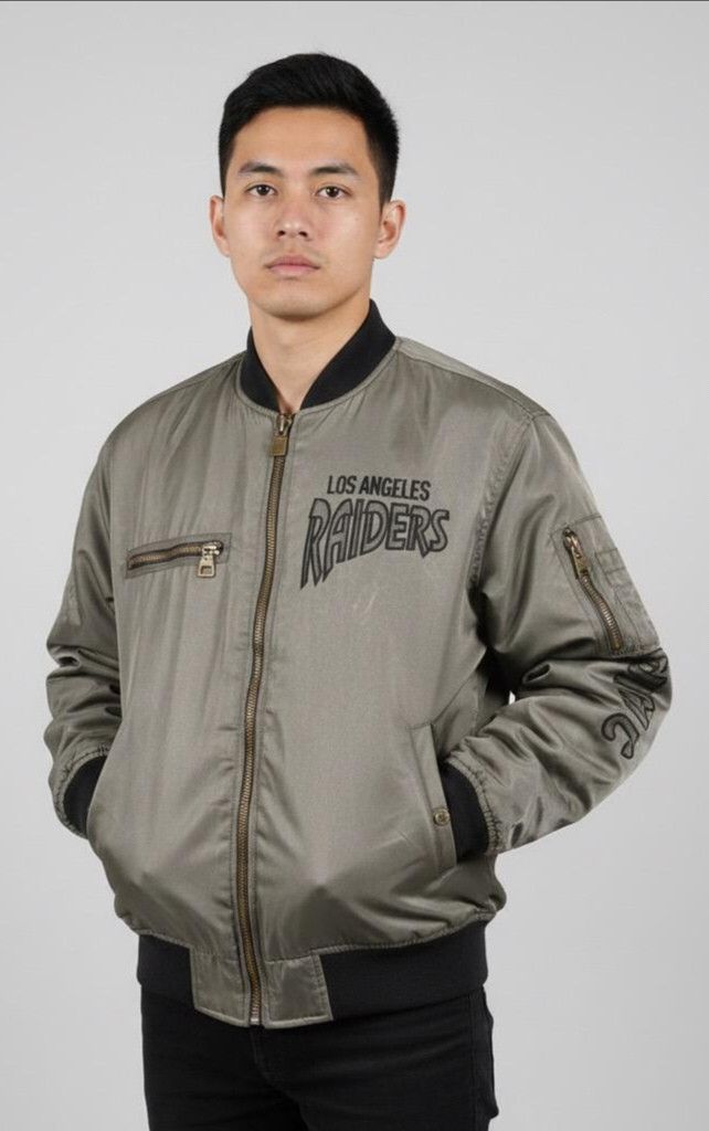 NFL Vintage NFL Riders Bombers Jacket Size US L / EU 52-54 / 3 - 1 Thumbnail