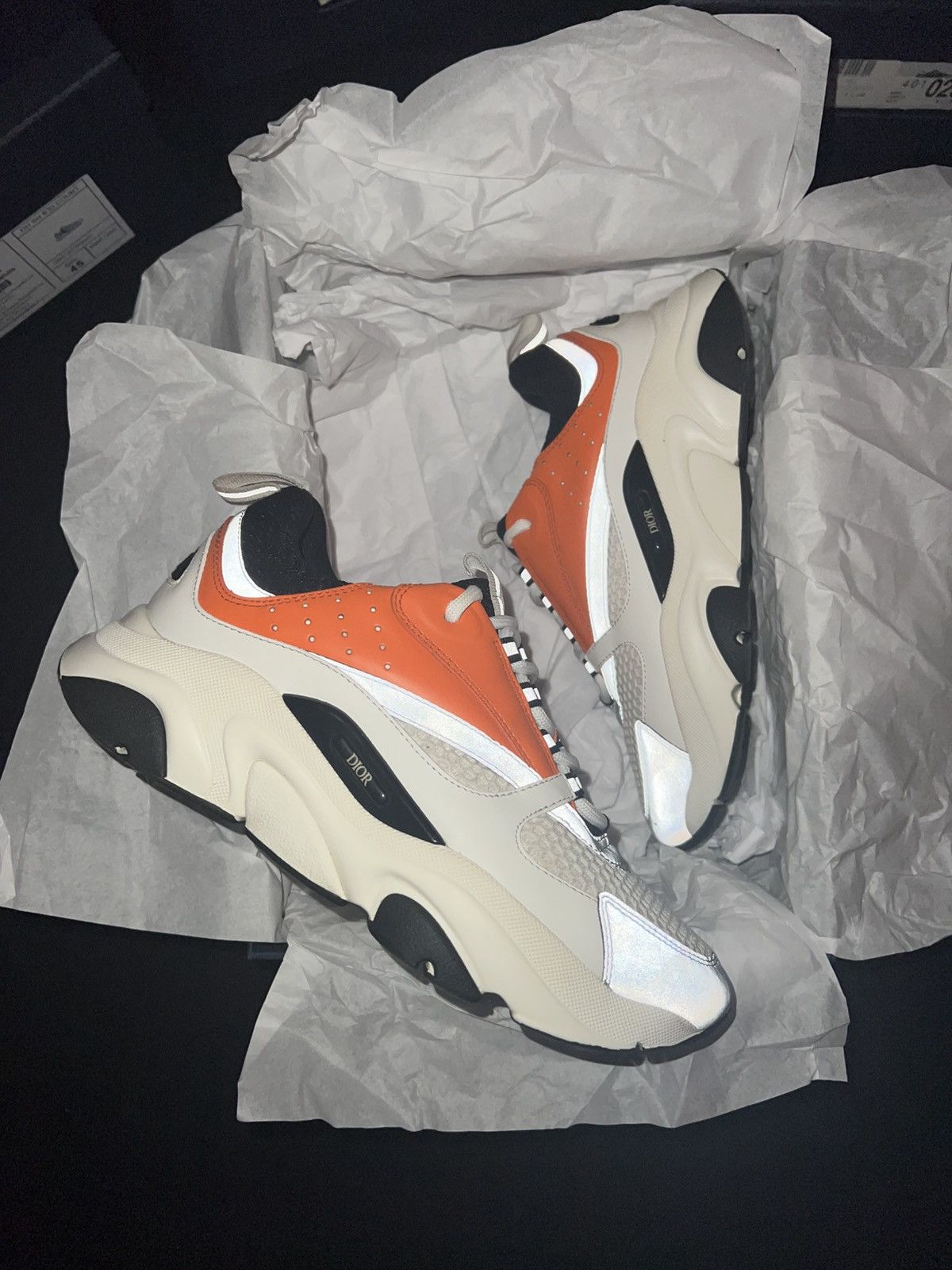 Dior Christian Dior B22 “Orange” Size US 7 / EU 40 - 1 Thumbnail