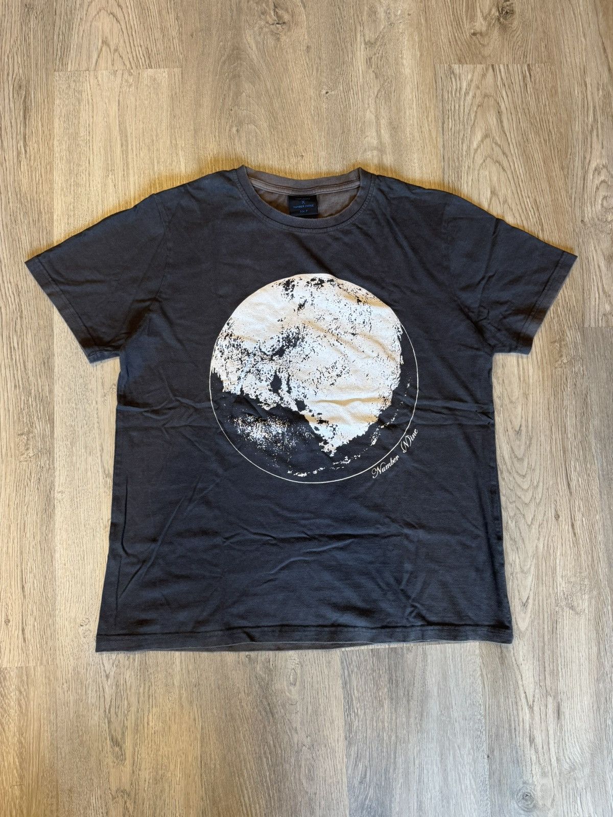 NUMBER (N)INE X MARLBORO EARTH LOGO T SHIRT