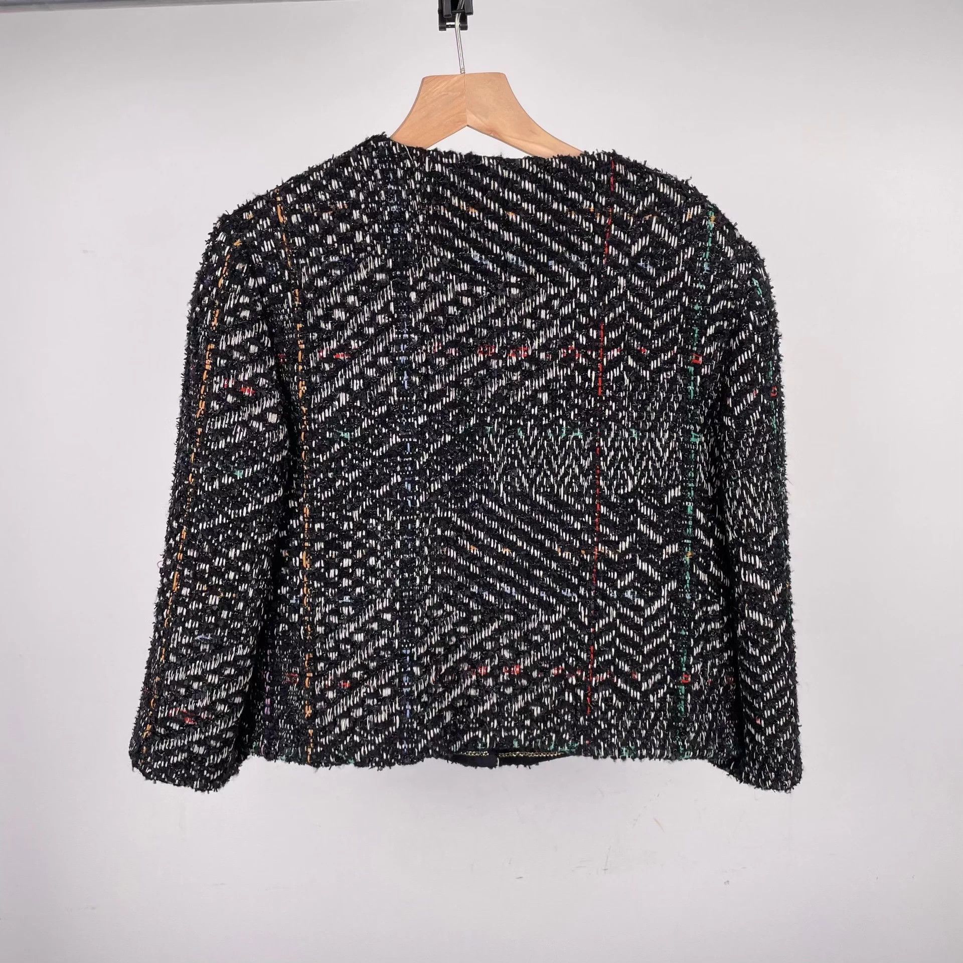 Chanel Chanel Heavy Tweed Cardigan Size S / US 4 / IT 40 - 2 Thumbnail