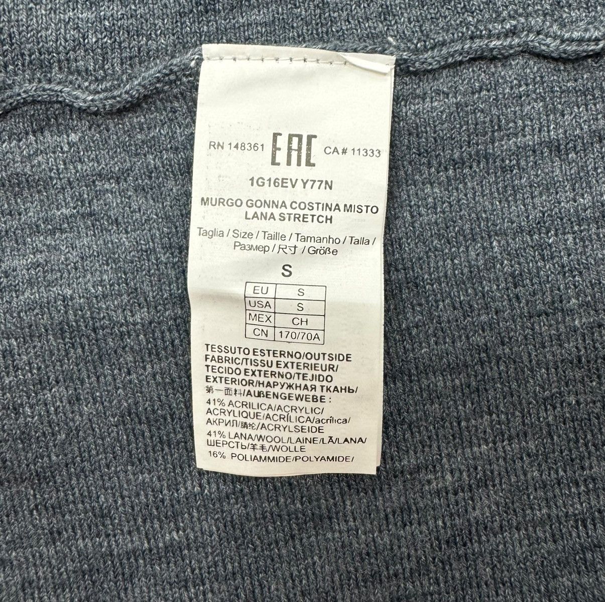 Pinko Pinko Maxi Skirt Knit Lana Wool Pleated size S Size 26" / US 2 / IT 38 - 9 Thumbnail