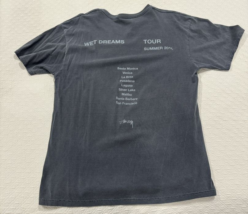 Stussy Stussy Wet dreams tour tee made in mexico | Grailed