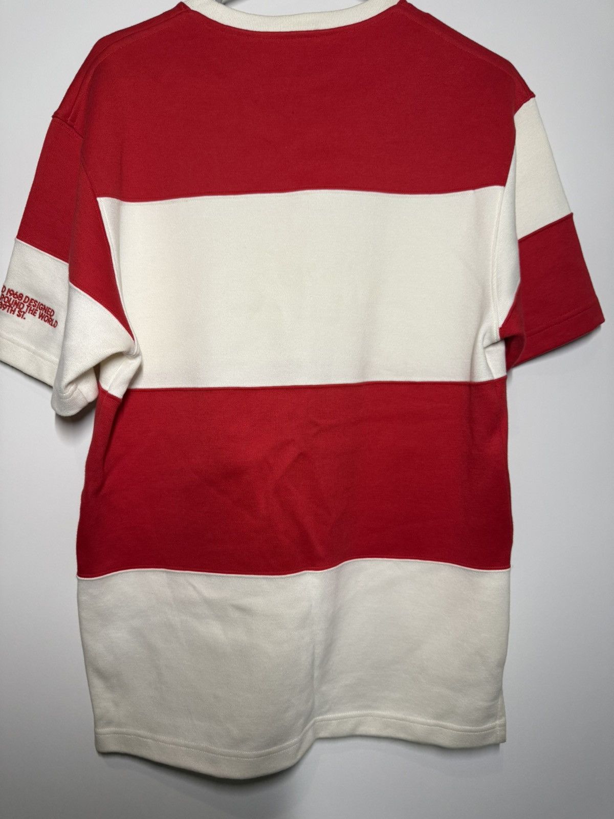 Calvin Klein 205W39NYC Calvin Klein 205W39NYCxRaf Simons Red & White Striped Shirt Size US XS / EU 42 / 0 - 4 Thumbnail