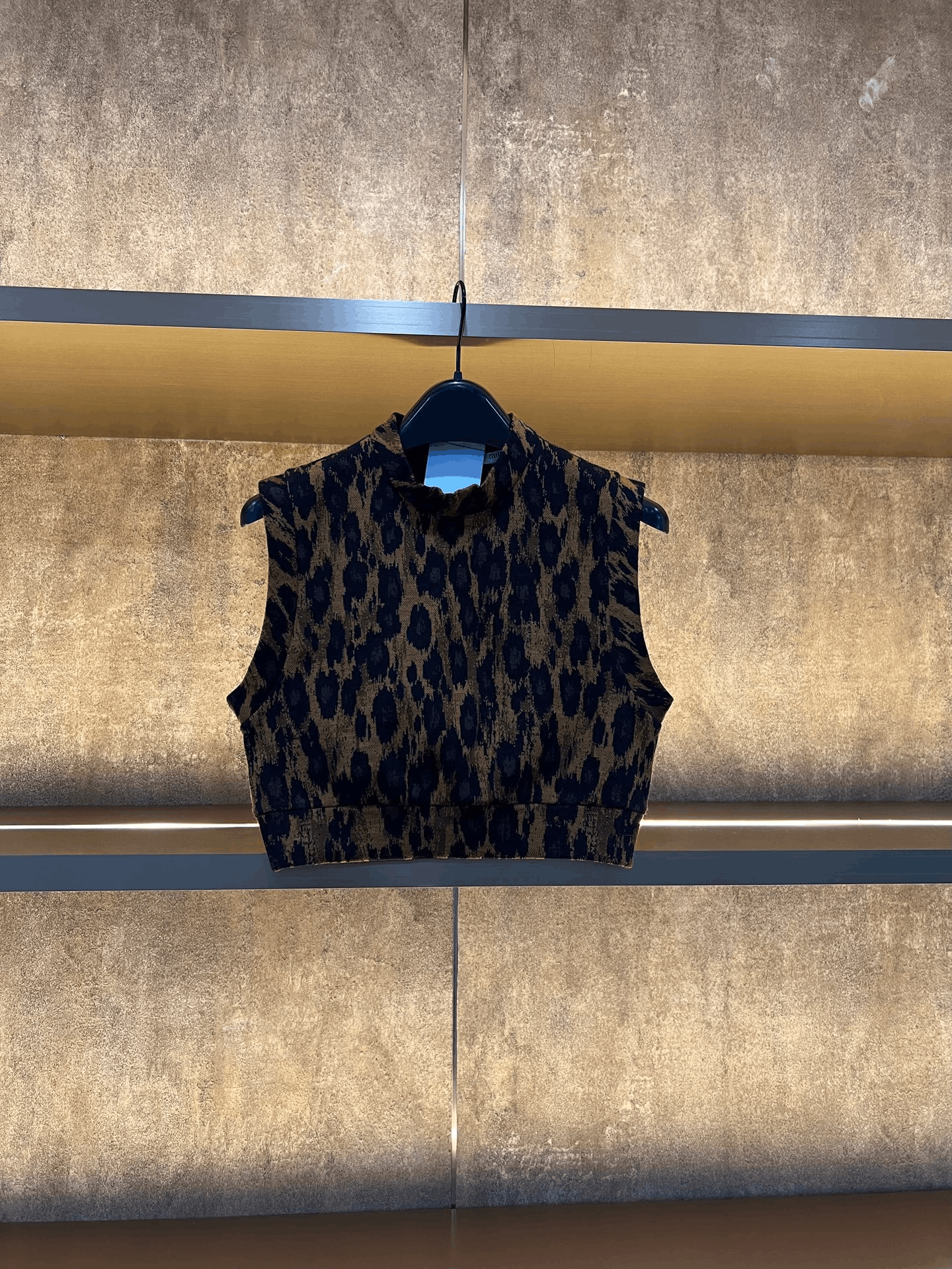 Miu Miu Miu Miu Animal Print Tank Top M Women Size M / US 6-8 / IT 42-44 - 1 Thumbnail