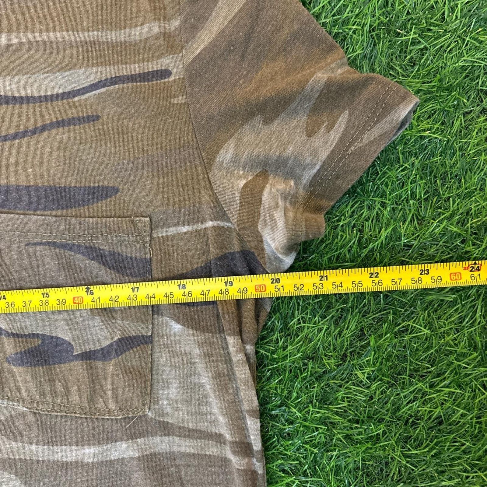 Other Women's Zoe + Liv Camo Patterned Short Sleeve Size XXL / US 16-18 / IT 52-54 - 3 Thumbnail