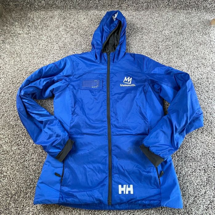 Helly Hansen Helly Hansen Jacket Women Medium Blue Hooded Insulated