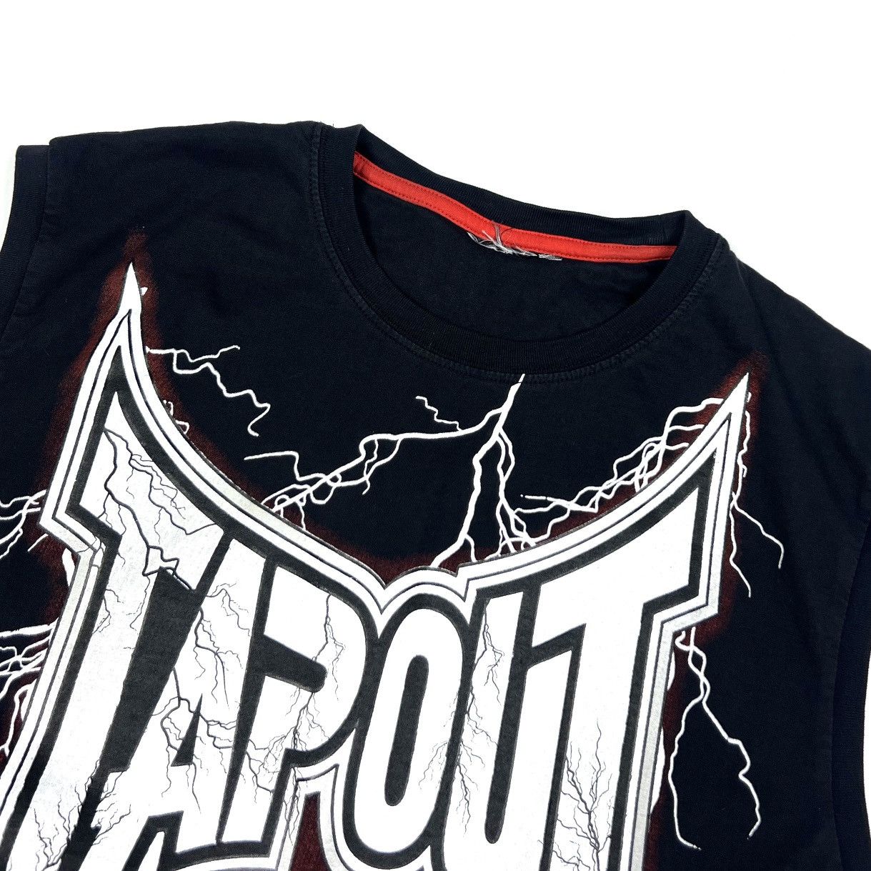 Tapout × Vintage Vintage Tapout Big Logo Black Cotton T Shirt Men’s Size L Size US L / EU 52-54 / 3 - 5 Thumbnail