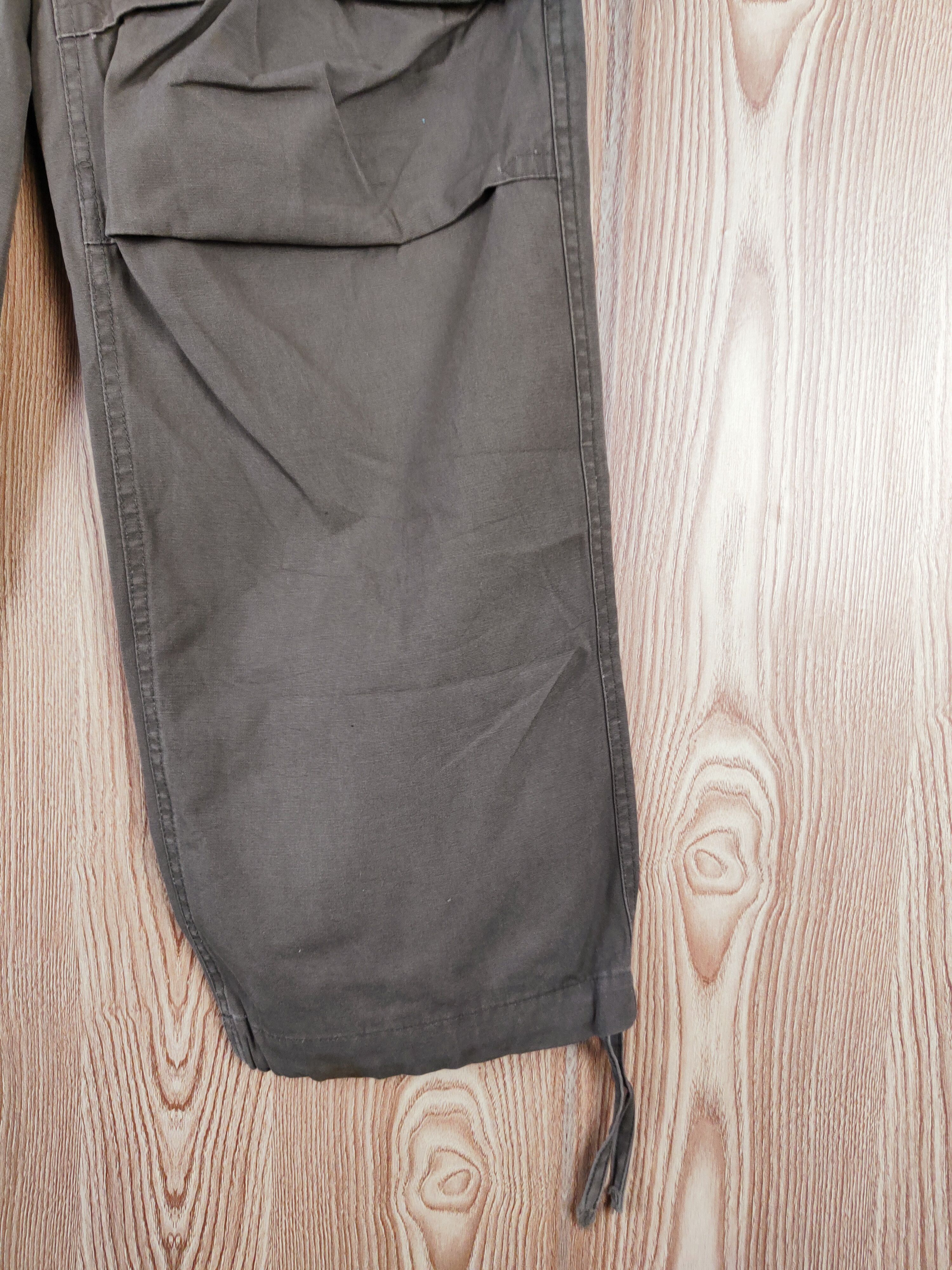 Japanese Brand Bobs Olive Multipocket Tactical Cargo Pants #W517 Size US 28 / EU 44 - 6 Thumbnail