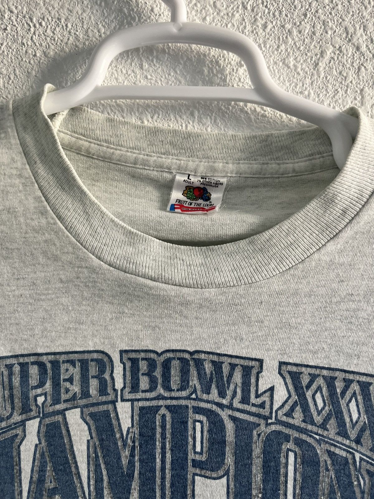 Fruit Of The Loom Vintage Dallas Cowboys Superbowl 1996 Size US L / EU 52-54 / 3 - 2 Thumbnail