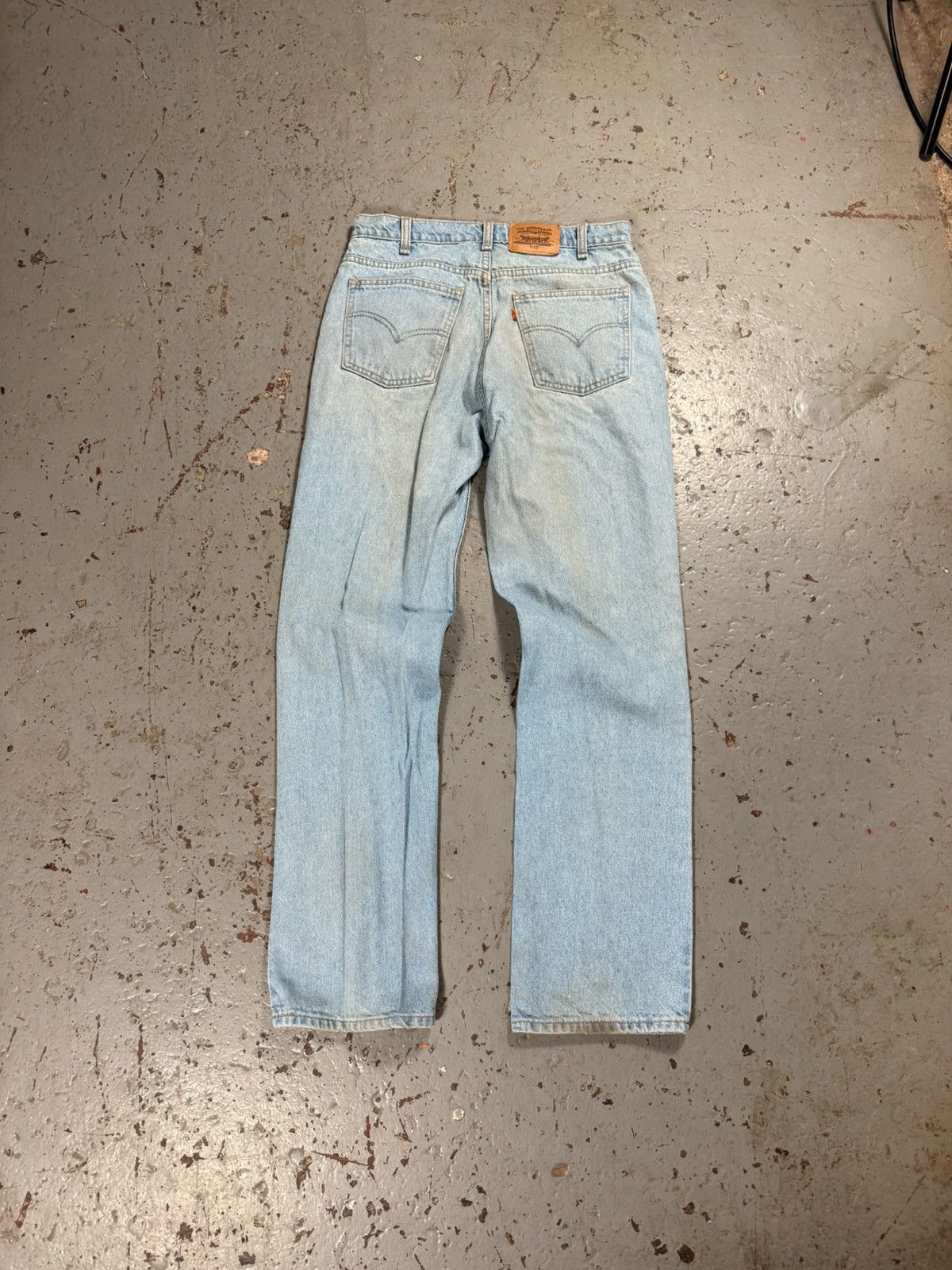 Levi's Vintage Orange Tag 619 Levi Denim Jeans Size US 33 - 8 Thumbnail