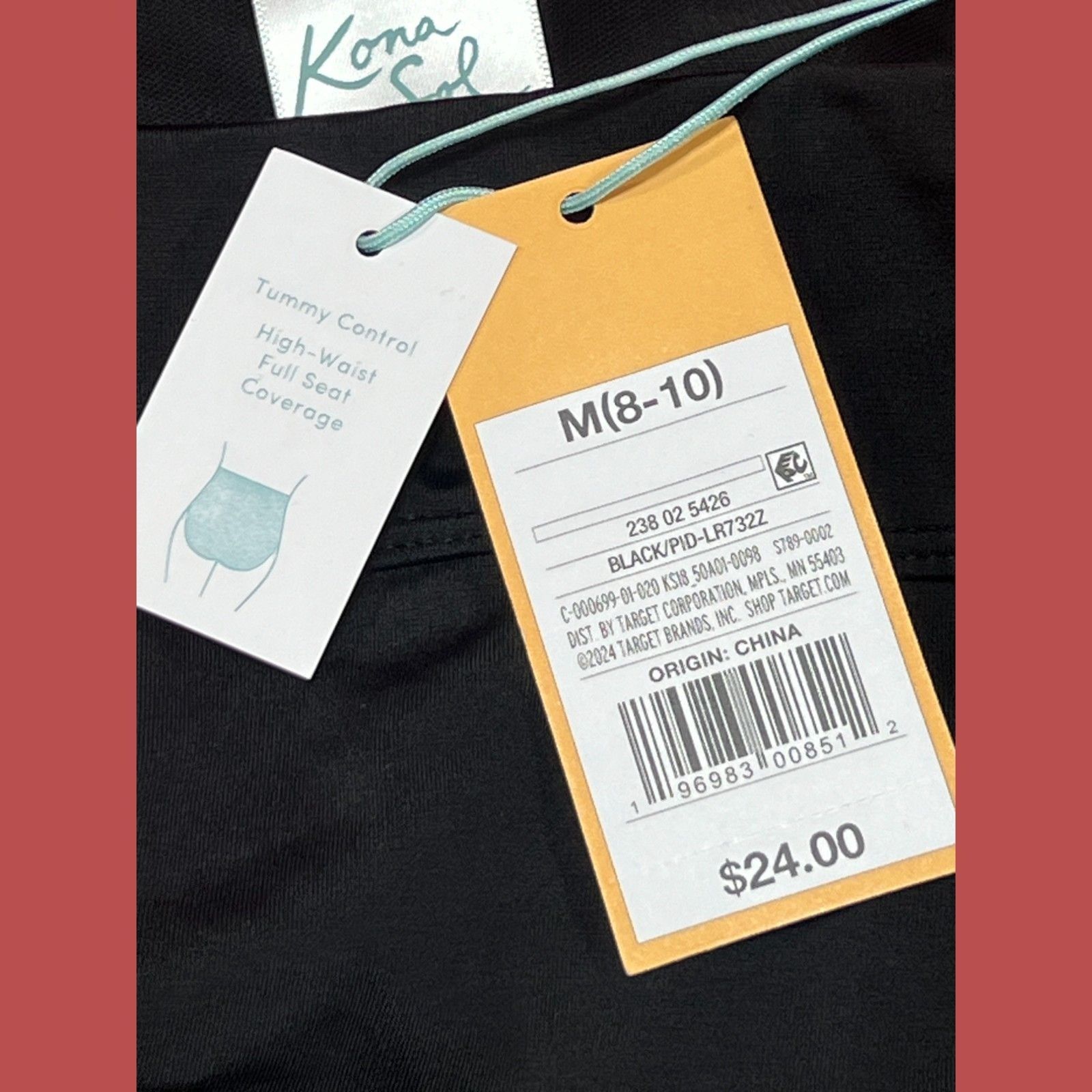 Other Kona Sol-Women's Full Coverage Tummy Control High Waist Biki Size ONE SIZE - 11 Thumbnail