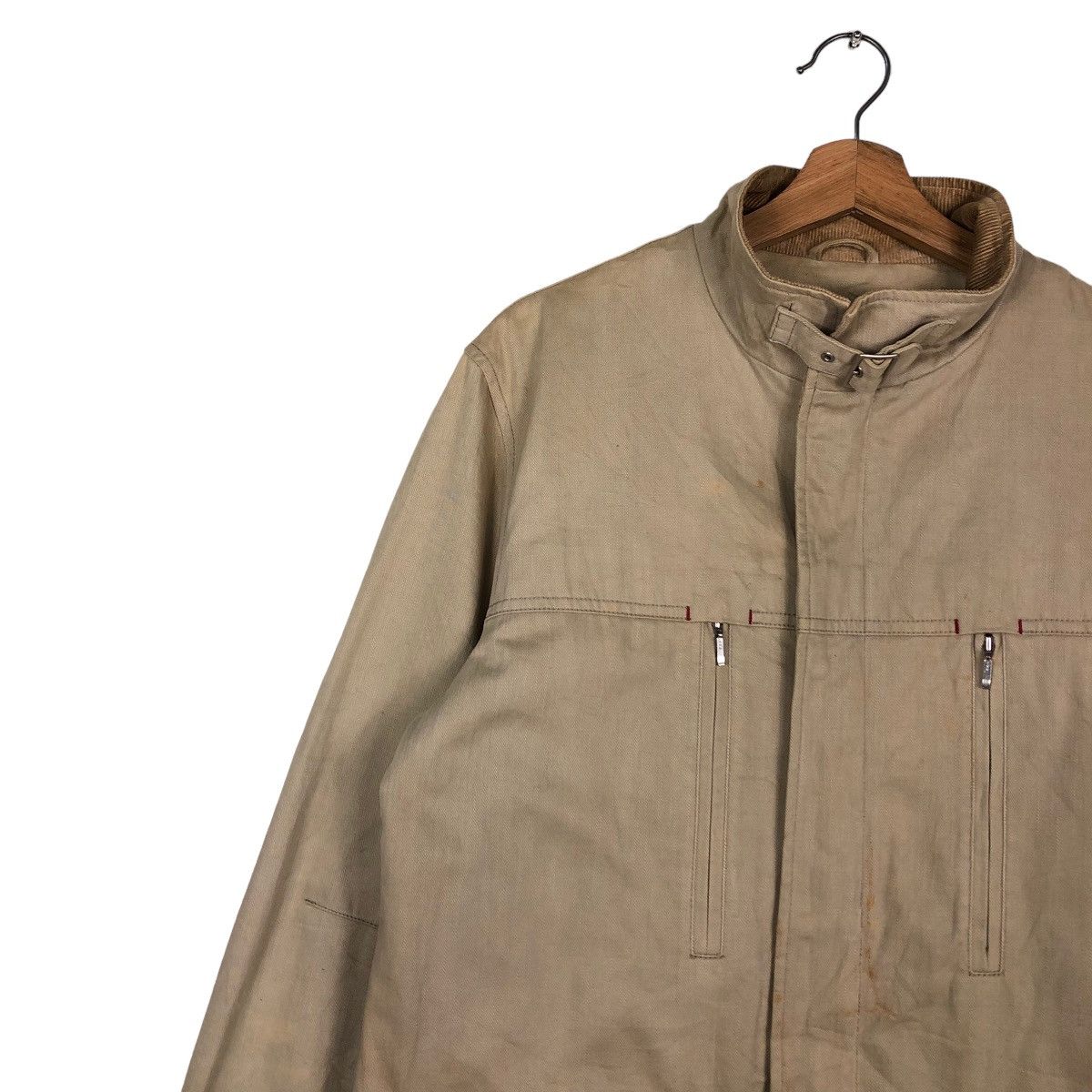 Japanese Brand × Vintage 📌VINTAGE DUCK CANVAS CHORE JACKET IXI:Z ISSEY MIYAKE Size US L / EU 52-54 / 3 - 8 Thumbnail