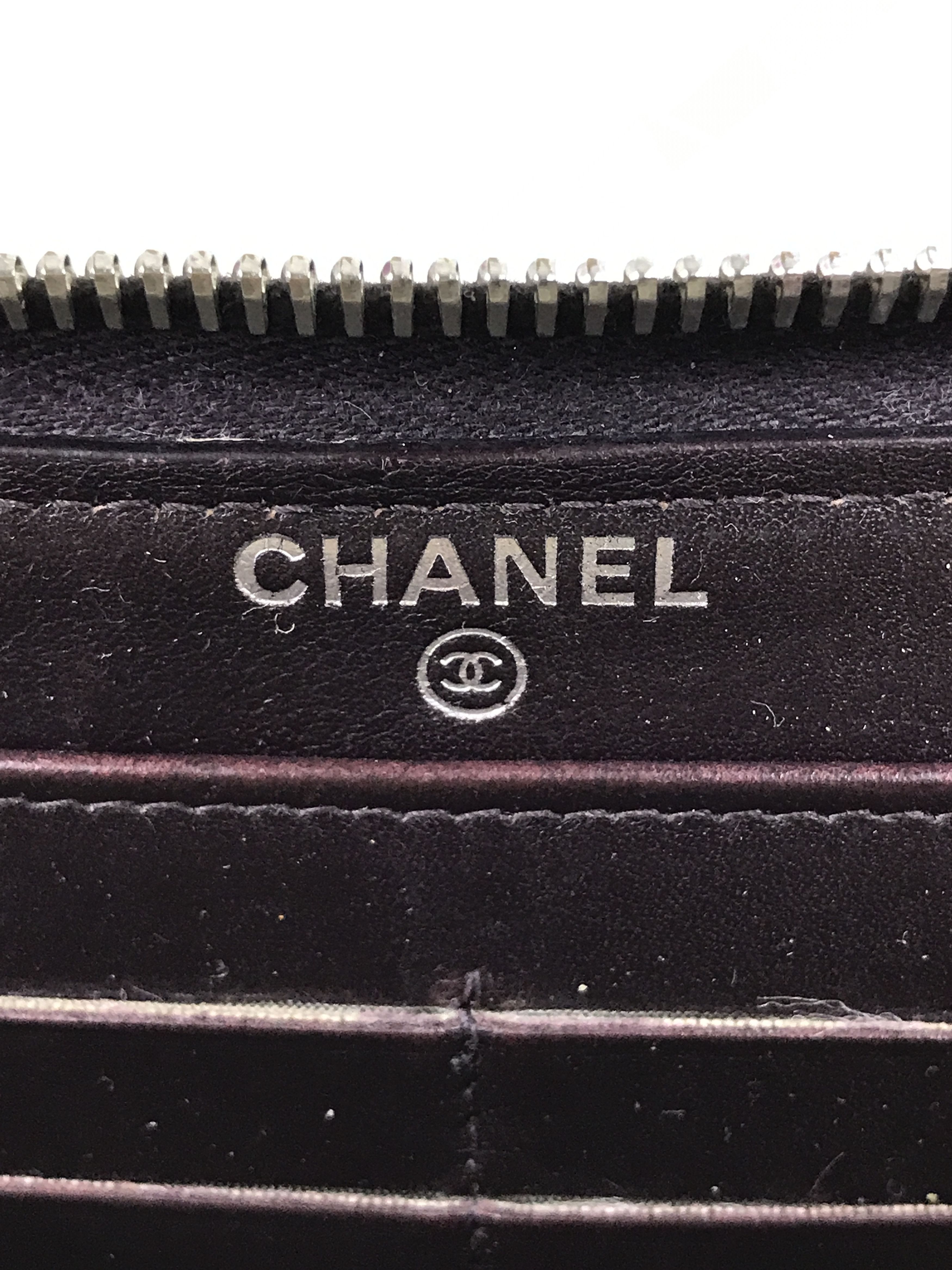 Chanel Vintage Chanel Zip Around Continental Wallet Purse With Box Size ONE SIZE - 13 Thumbnail