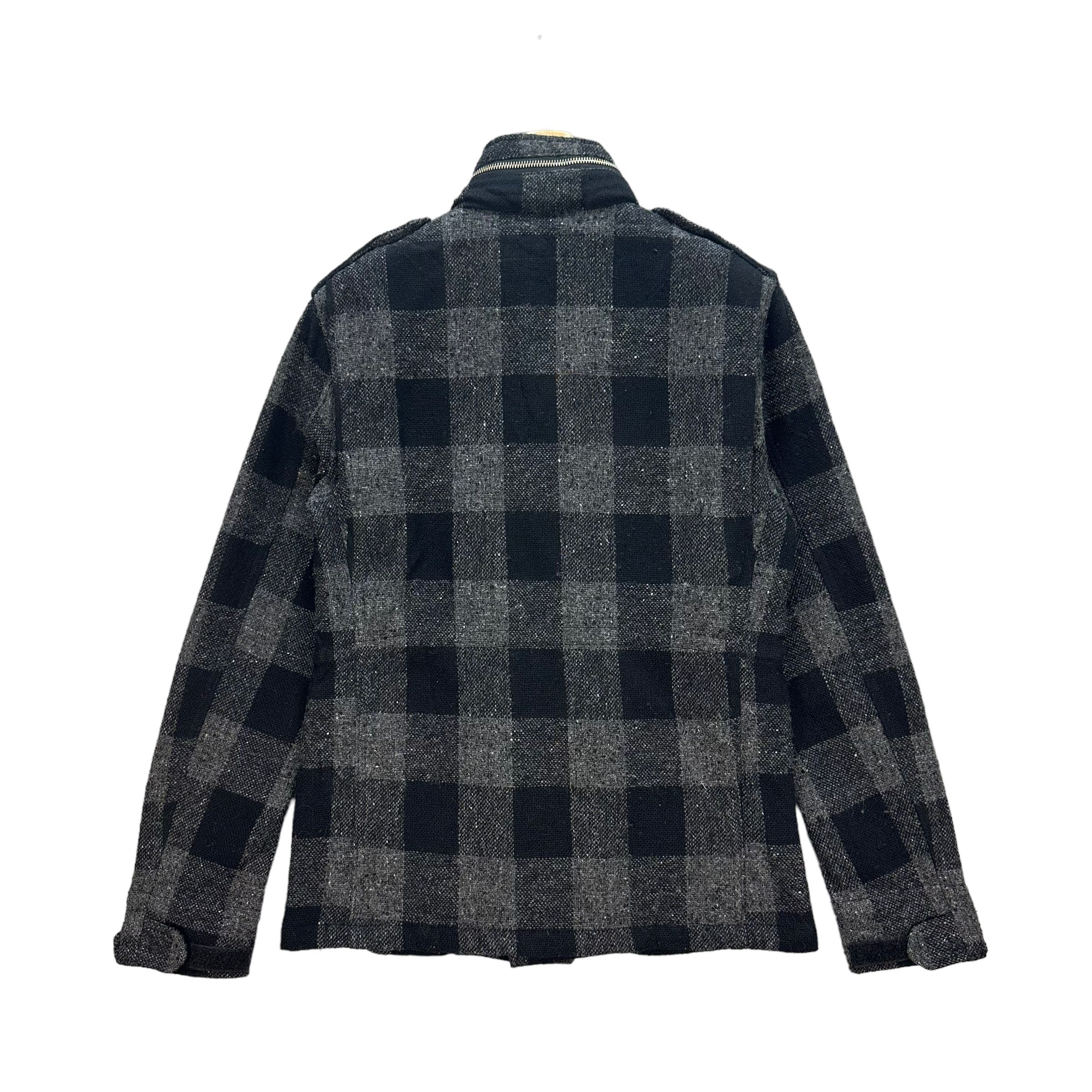 Japanese Brand RED SEAM TARTAN WOOL CHORE JACKET #7845-182 Size US M / EU 48-50 / 2 - 13 Thumbnail